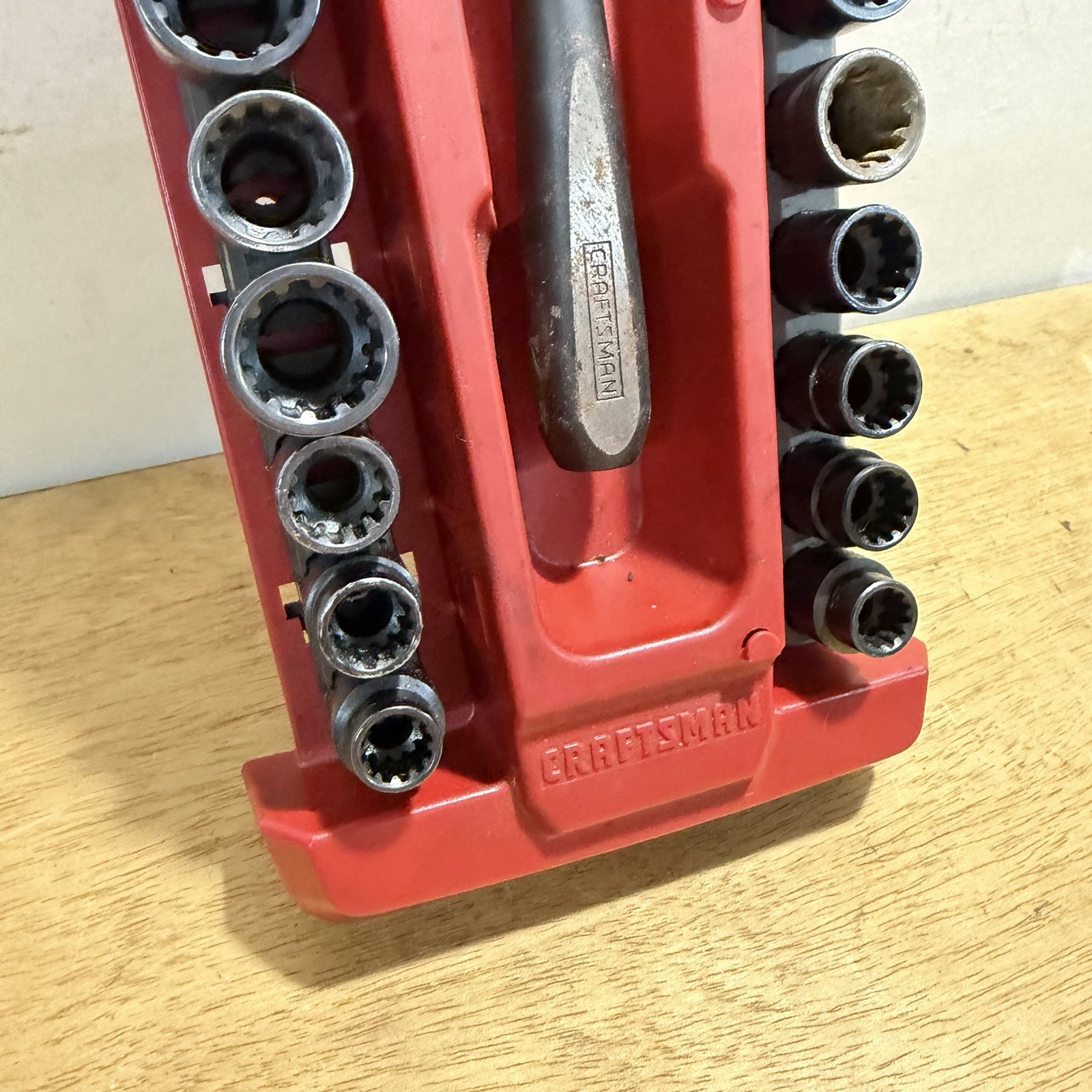 Sears Craftsman Metric SAE Max Axess Socket Set Pass Through 19pc 31415L-AC