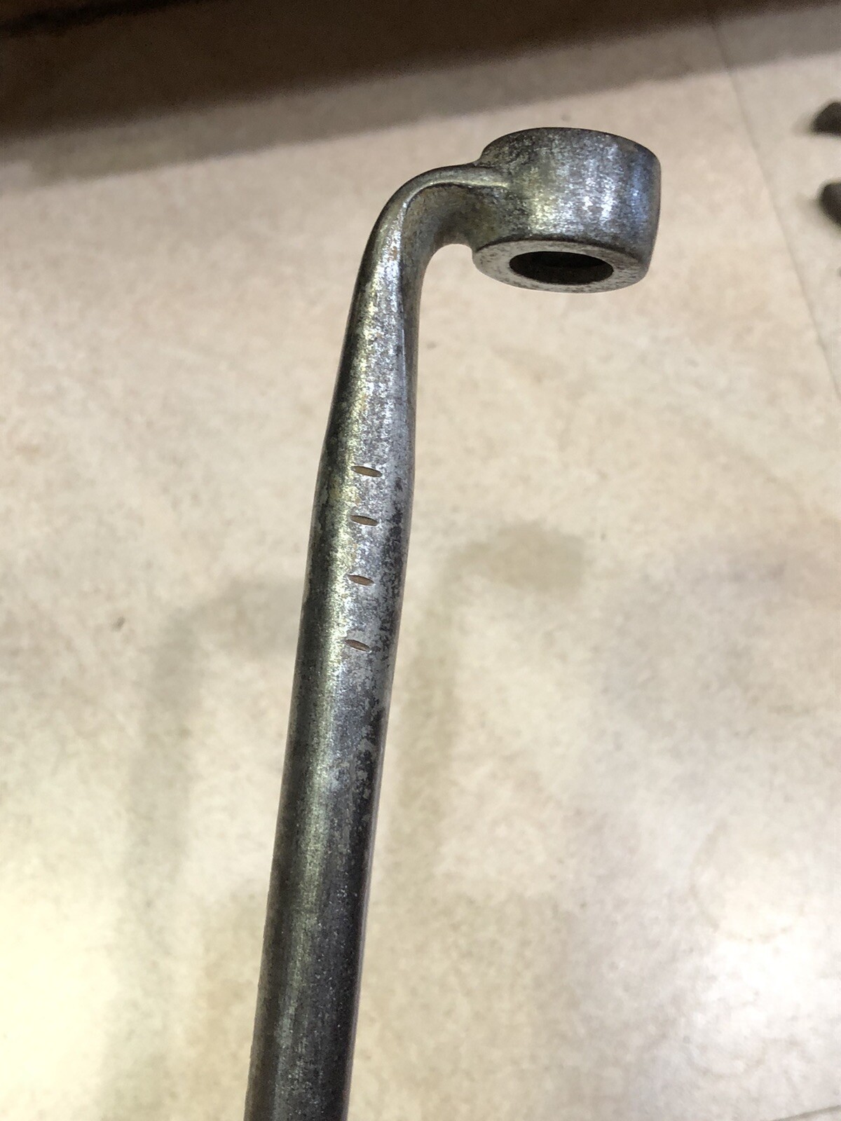 Vintage Snap-on Tools S-8164-A 5/8 Starter+Head Bolt Obstruction Box End Wrench