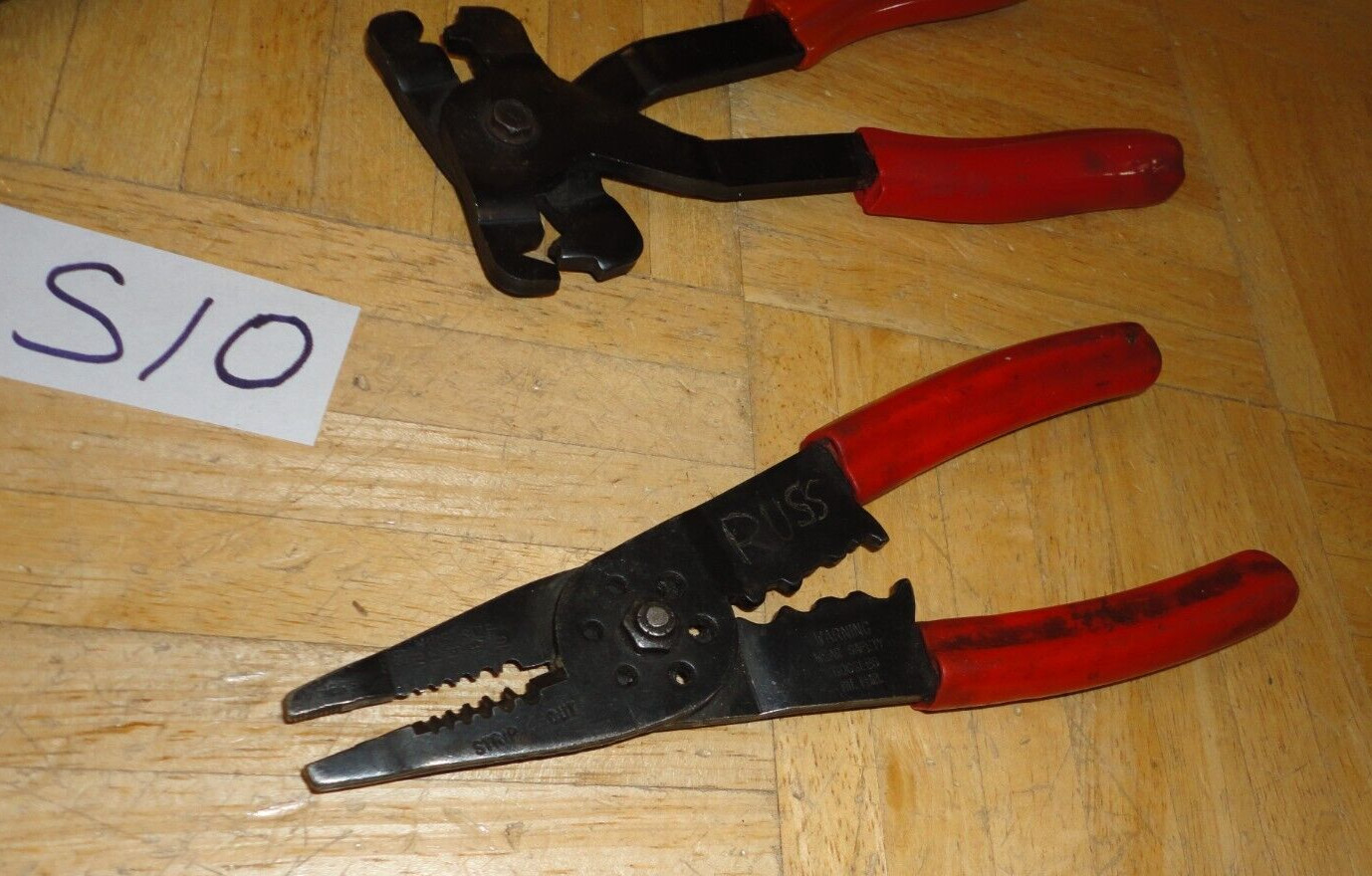 BLUE-POINT TOOLS 3 PIECE AVIATION WIRE TWISTER, TERMINAL, WIRE STRIPPER CRIMPER