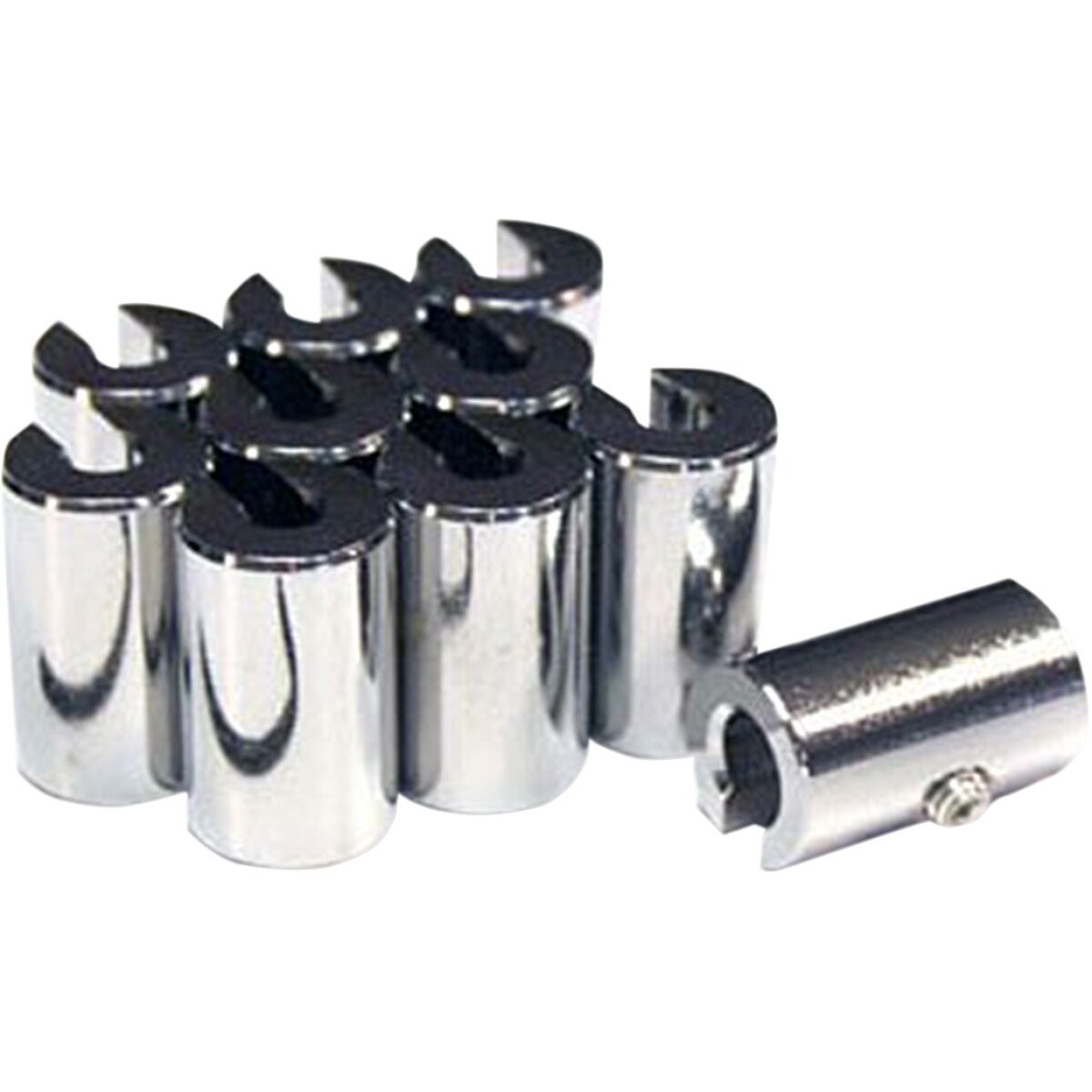 No-Mar 1 oz. Chromed Brass Spoke Wheel Weights – WT-SPK10CH-1