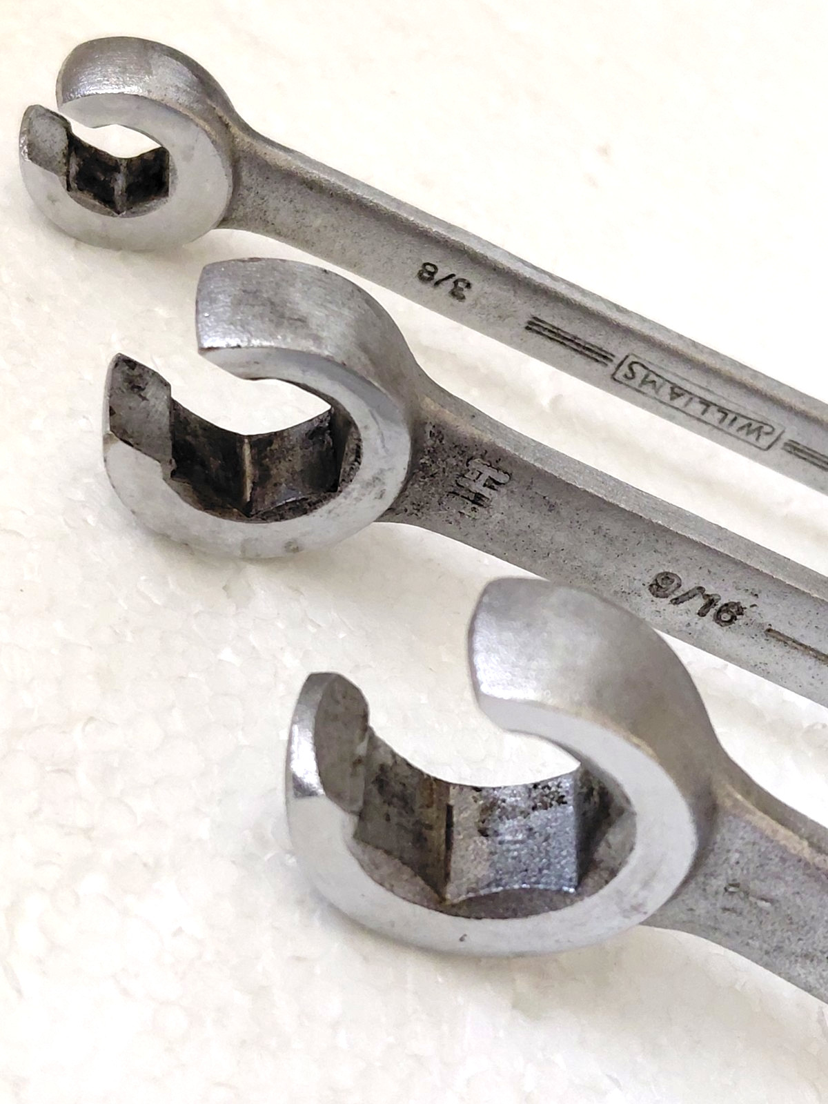 Williams Superrench Flare Nut Wrenches 3/8″ x 7/16″, 1/2″ x 9/16″, 5/8″ x 11/16″