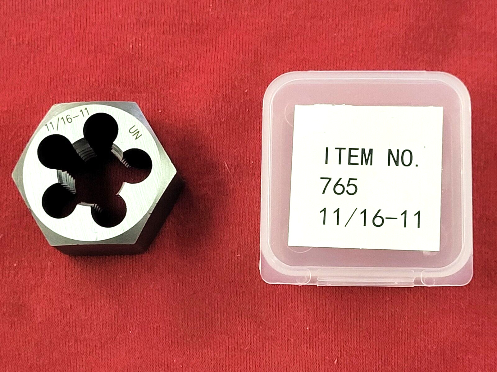 11/16-11 NC x 1-7/16″ Hex Die A1 416-04411 CS Rethreading