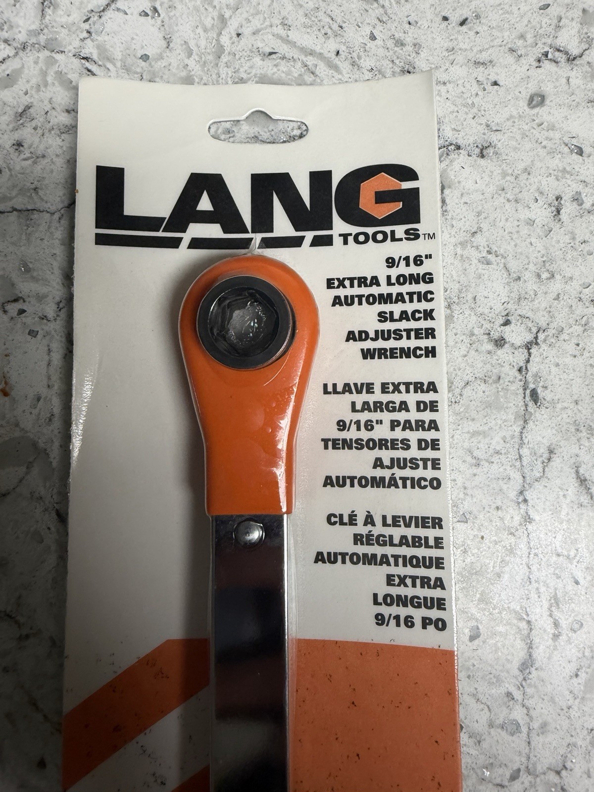 Lang Tools 8569 9/16″ Extra Long Automatic Slack Adjuster Wrench Bendix USA New