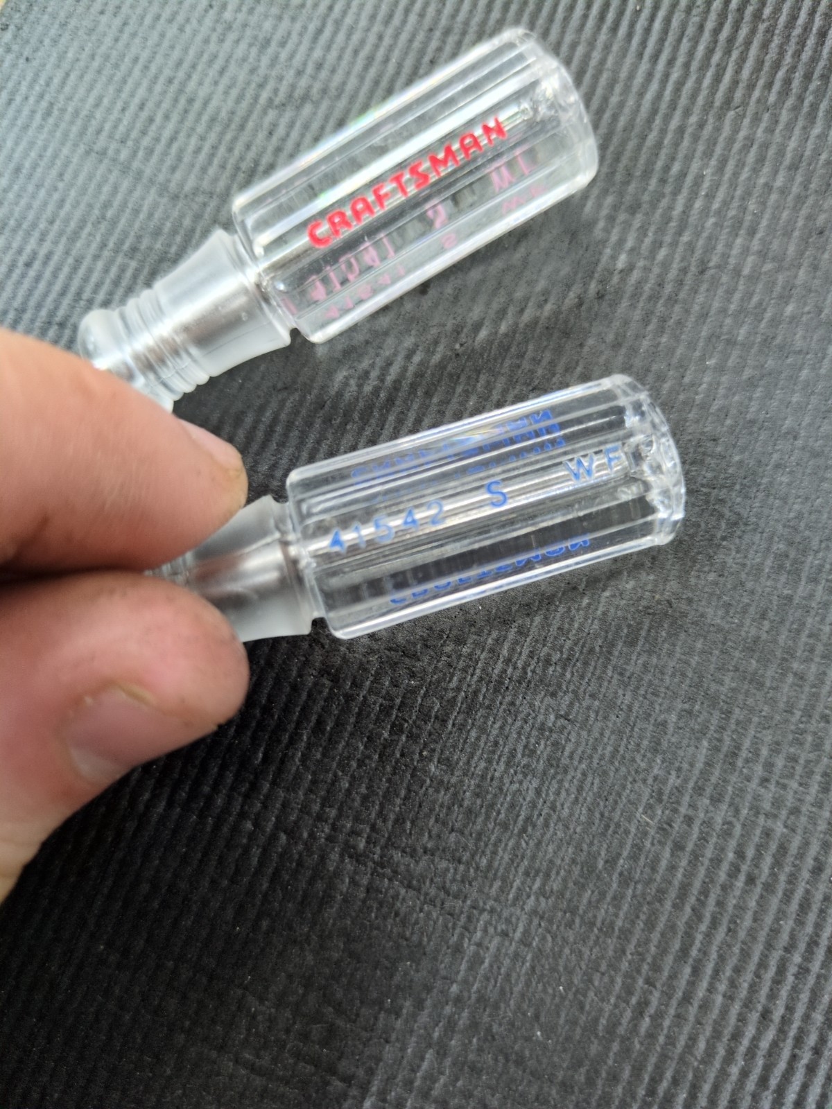 Craftsman Small Mini Phillips Flat Slotted Screwdriver Set S 41541 41542 Exc USA
