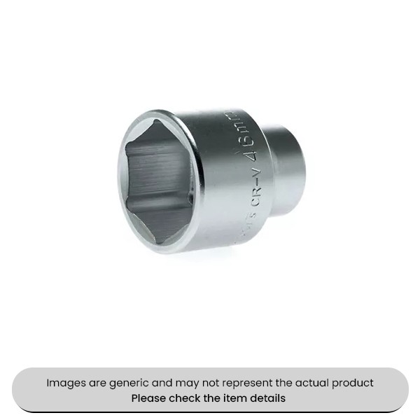 Chrome Vanadium Socket Regular 3/4″ Drive 36mm Metric 6 Point Pack Qty 1
