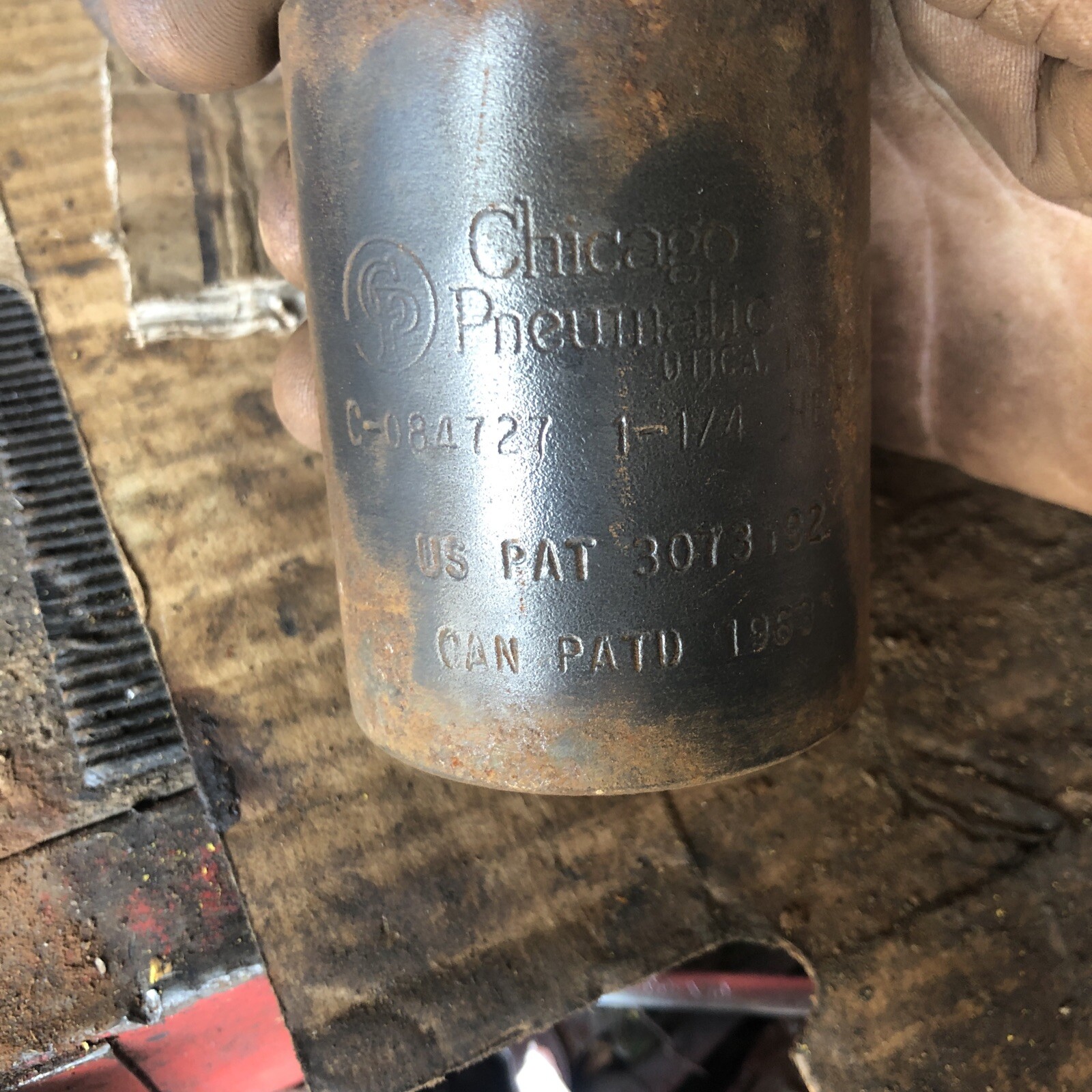 (6 Pcs) HEX SOCKET CHICAGO PNEUMATIC APEX (rough Shape Will Need Attention)