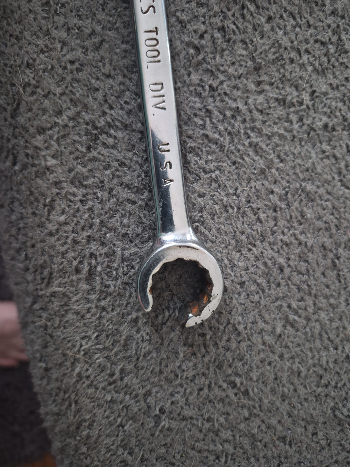 Vtg KELSEY-HAYES Loc-Rite▪️ 5/8″ x 11/16″ ▪️22327▪️ FLARE NUT WRENCH 🔸️ USA