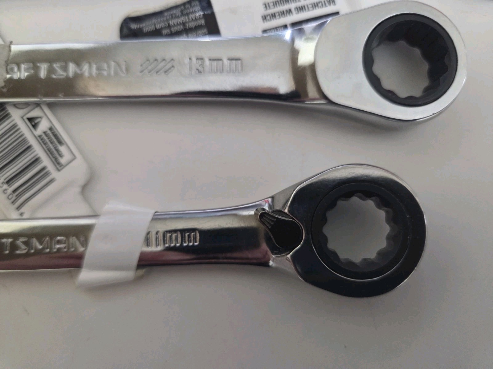 Craftsman 5 PIECE Metric Ratchet Wrenches – 17mm, 16mm, 14mm, 13mm, 11mm – NEW