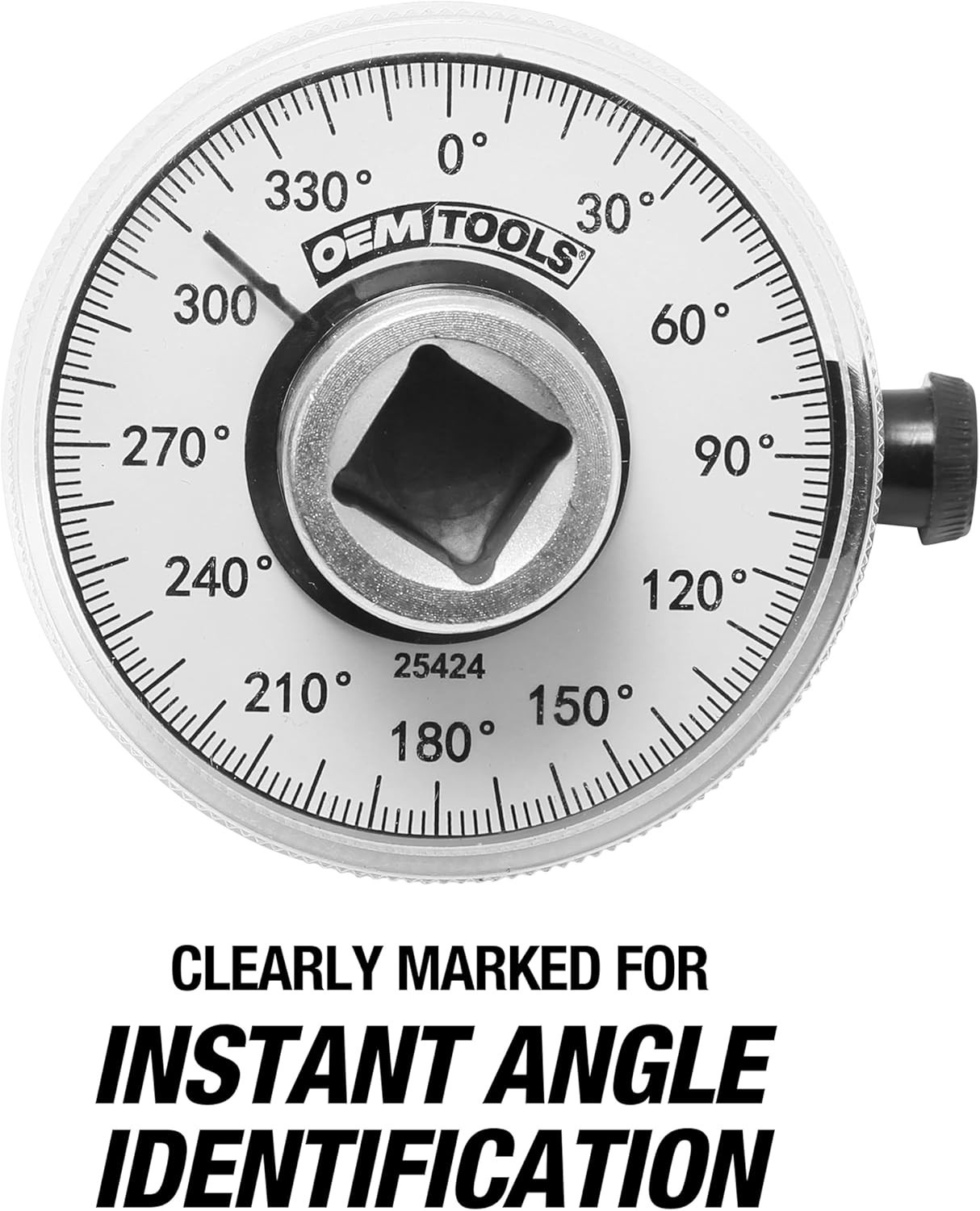 Adjustable 1/2 Inch Torque Angle Gauge – Long-Lasting Precision Measuring Tool