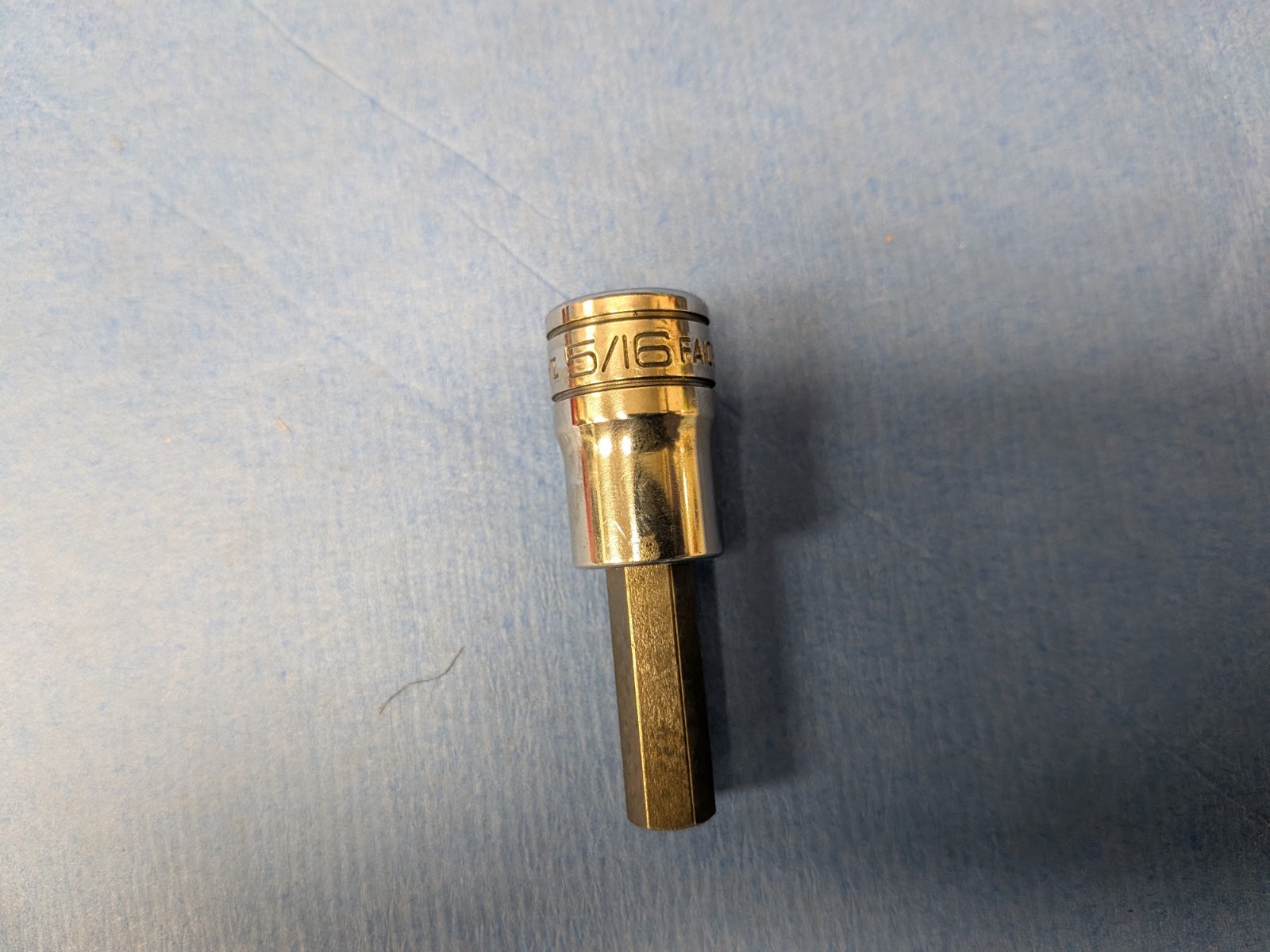 Snap-on Tools 3/8″ Drive Hex Bit Socket Set-6 SAE Sockets-Magnetic Holder, Used.