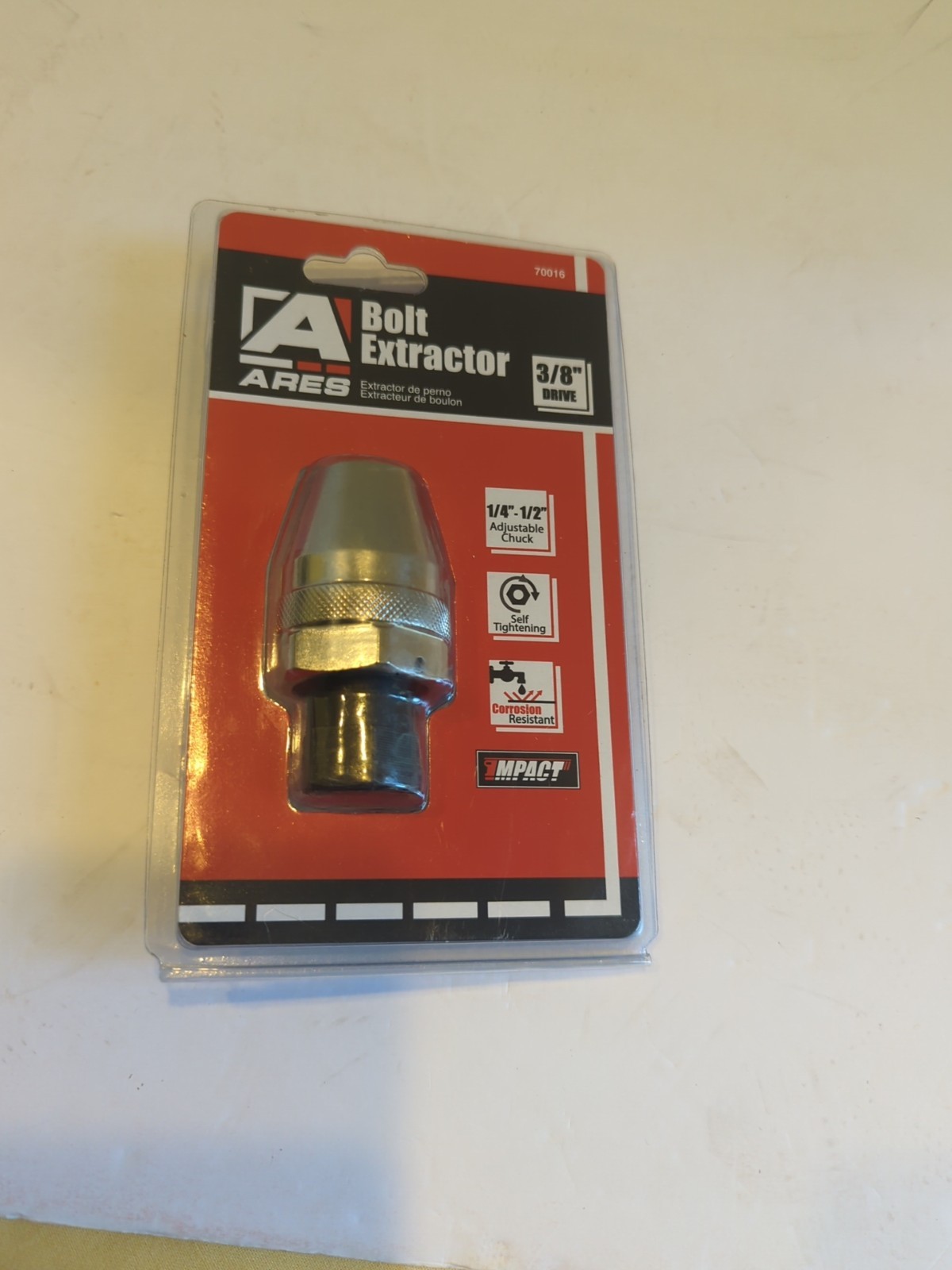 DAMAGED BOLT and STUD EXTRACTOR ARES 70016 «New In Original Package»