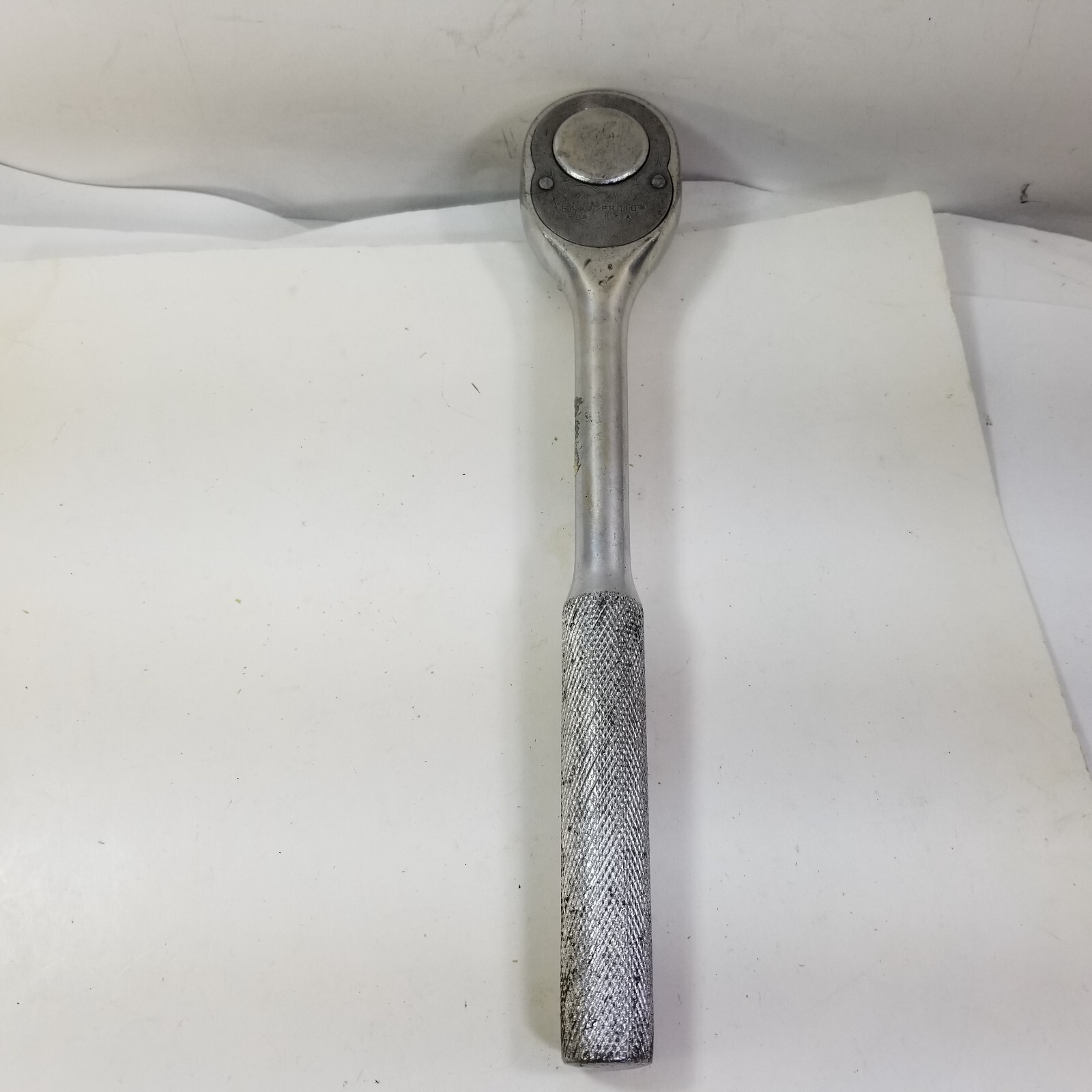 Vintage Proto Professional 1/2″ Drive Ratchet Model 5449 Made in the USA 10″