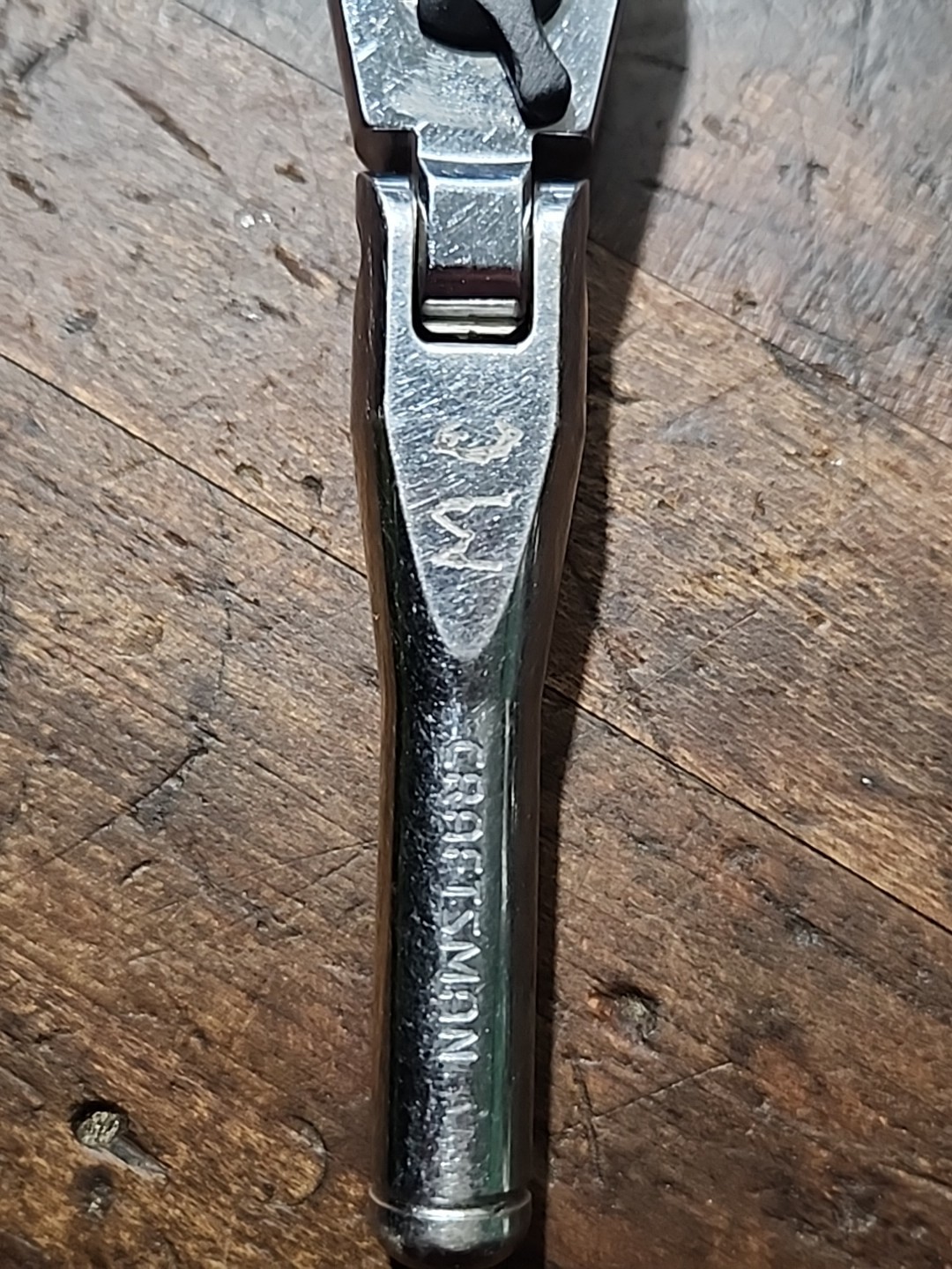 Craftsman 44834 – VM – USA 3/8 Drive Flex Head Stubby Ratchet