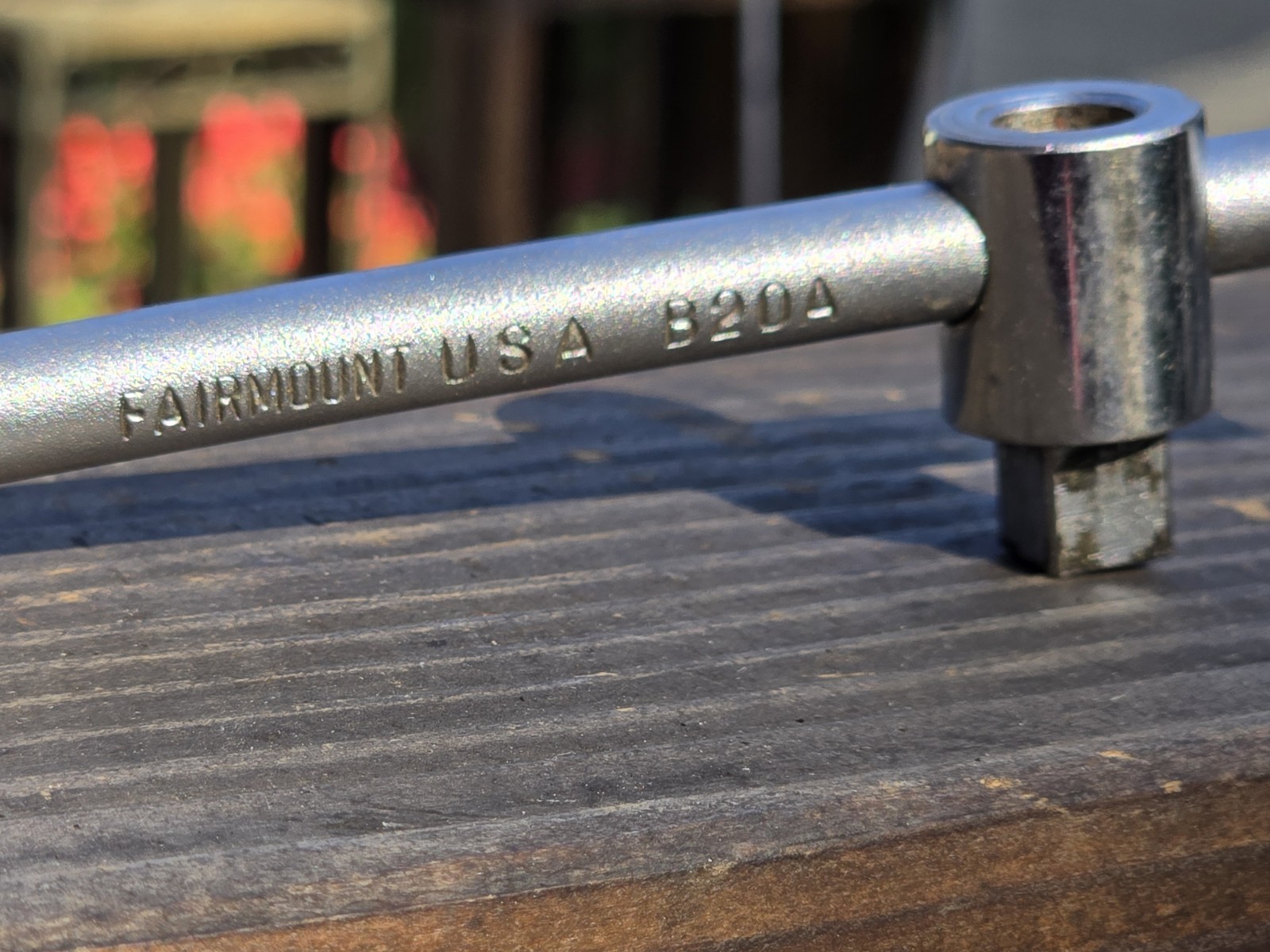 Fairmount Tools B20A USA 3/8″ Drive Sliding T-Handle Breaker Bar 7.5″