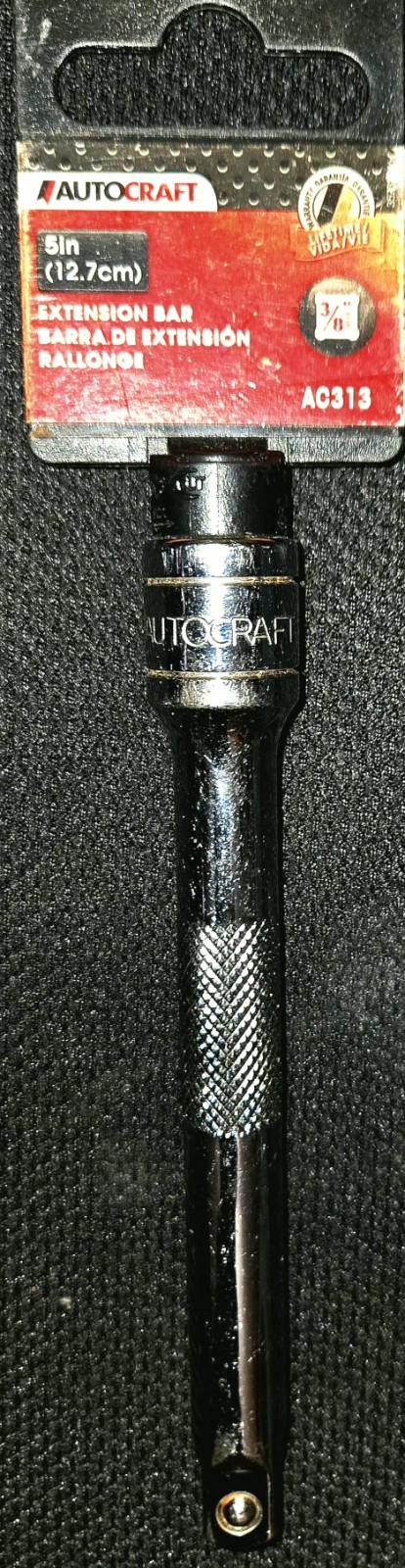 Brand New Autocraft -3/8in. Drive Extension, AC313, 5in. (12.7cm) In Length