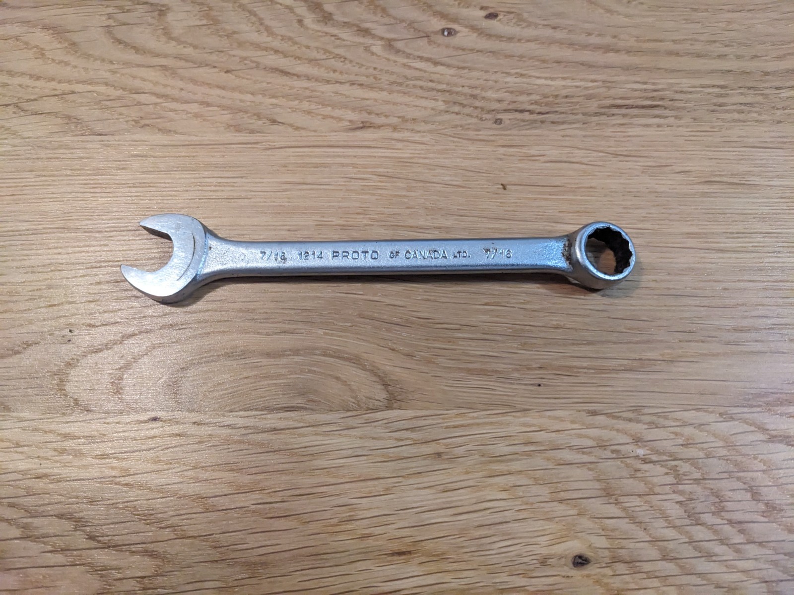 Proto of Canada 7/16 Inch Combination Wrench