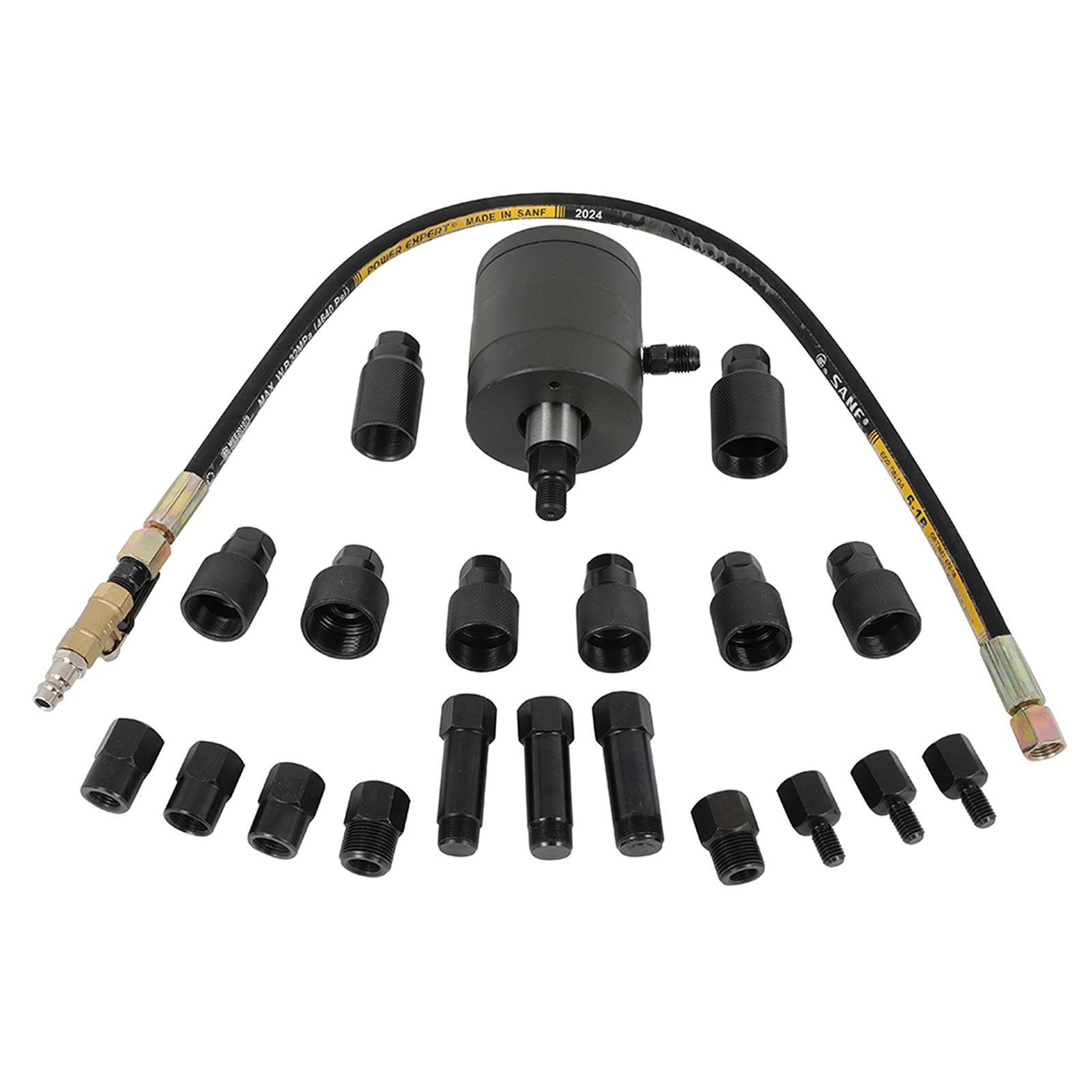 21pcs Removal Tool Sets Diesel Fuel Pneumatic Puller Set For Injectors New