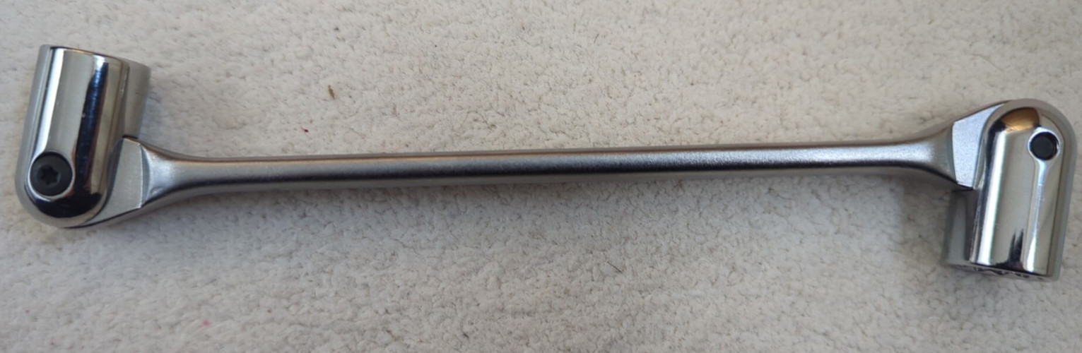Wurth Zebra 0714 244 145 Chrom Vanadium Double Jointed Socket Wrench 14 & 15-New