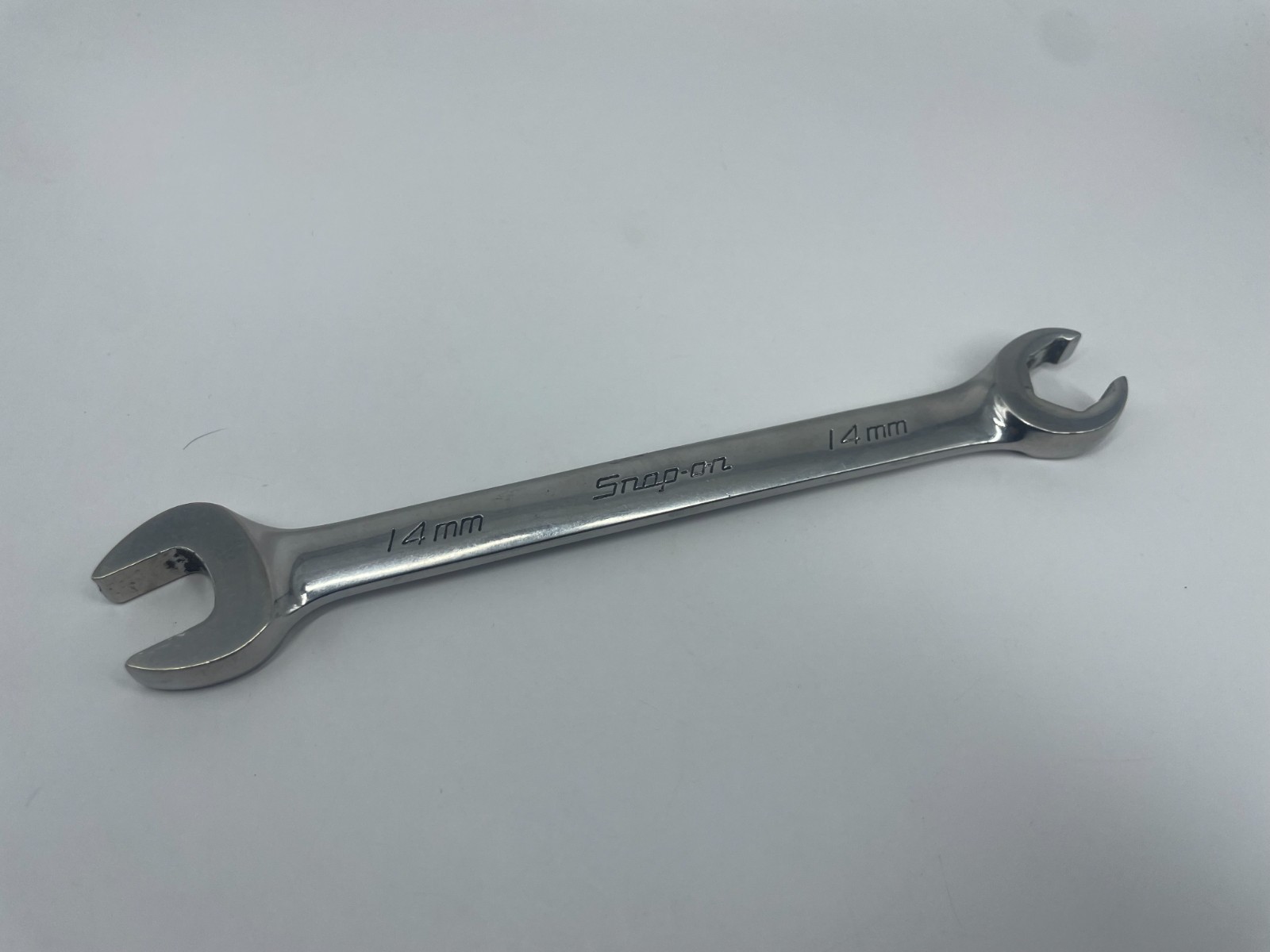 Snap-on 14mm Combination Open Flare Nut Wrench RXSM14B Made in USA