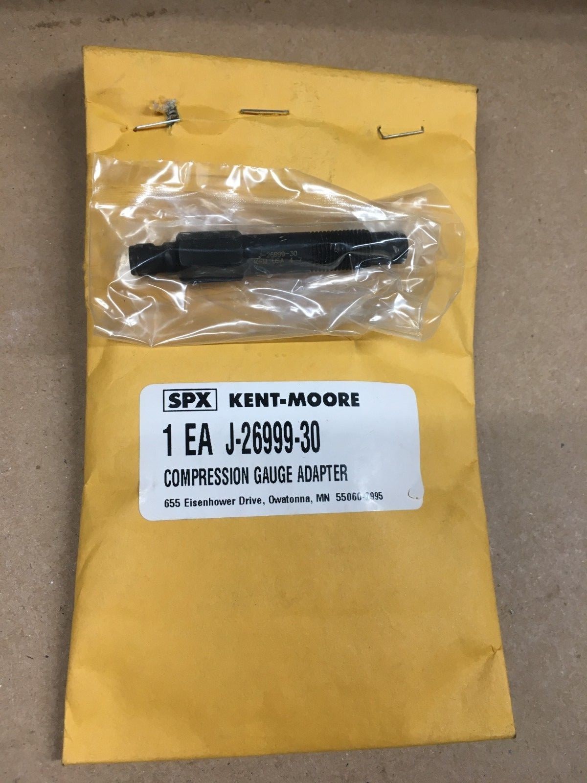 KENT MOORE J-26999-30 6.5L Compression Gauge Adapter NEW
