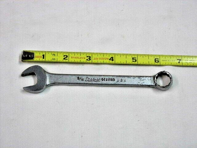 Snap on OEX180 SAE 9/16in. 12 Point Combination Wrench