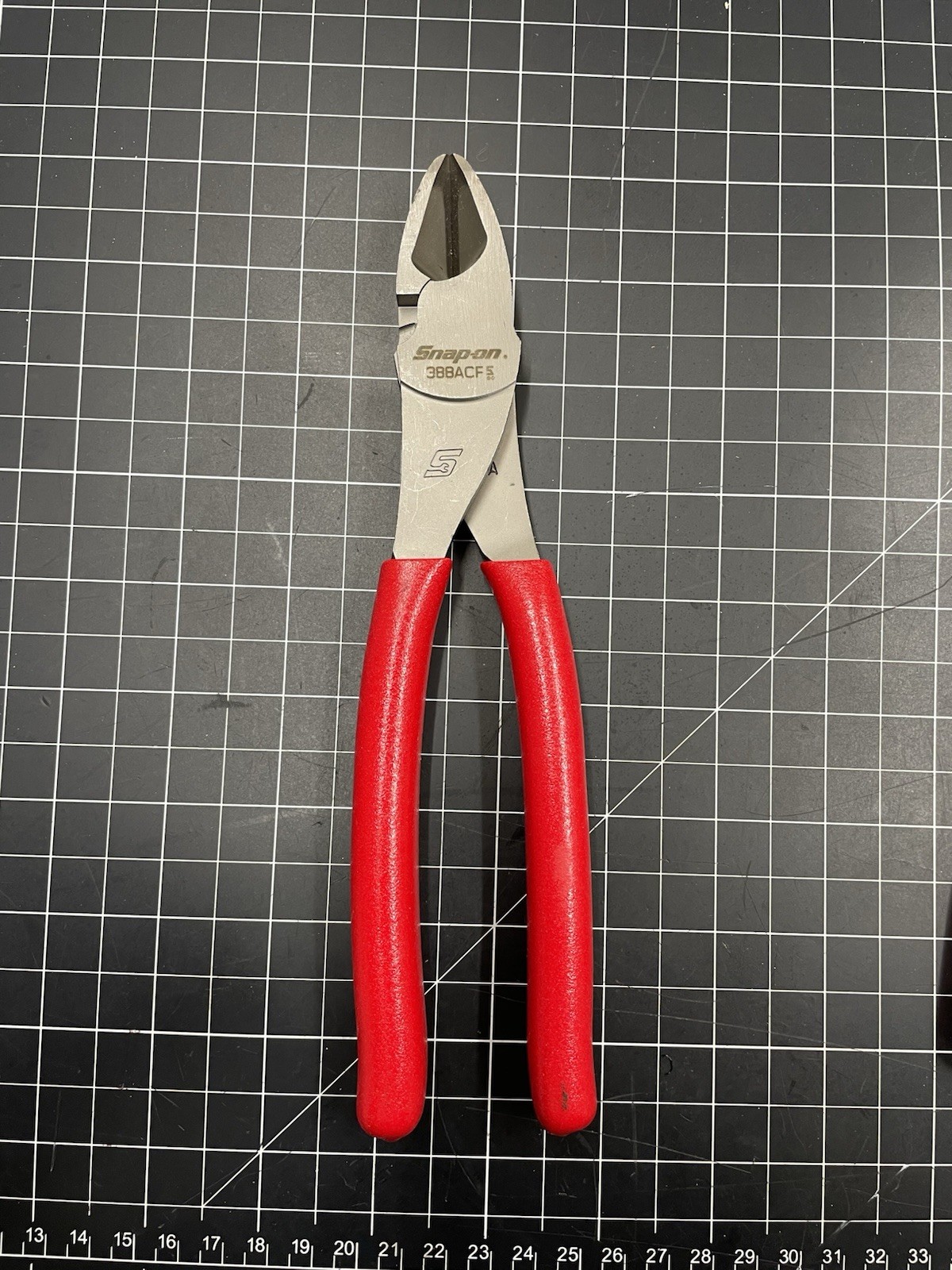 Snap-on Tools NEW DARK TITANIUM 8″ High Leverage Diagonal Cutter Pliers 388ACF