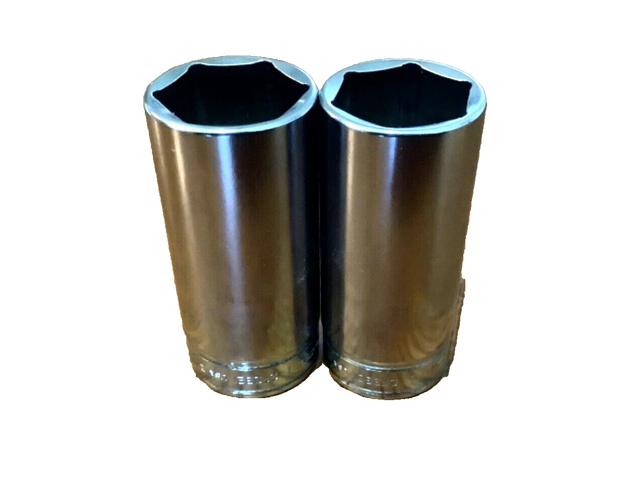 Snap-on 3/8″ drive 15/16″ & 1″ 6-point Deep Sockets SFS301 SFS321 USA NEW