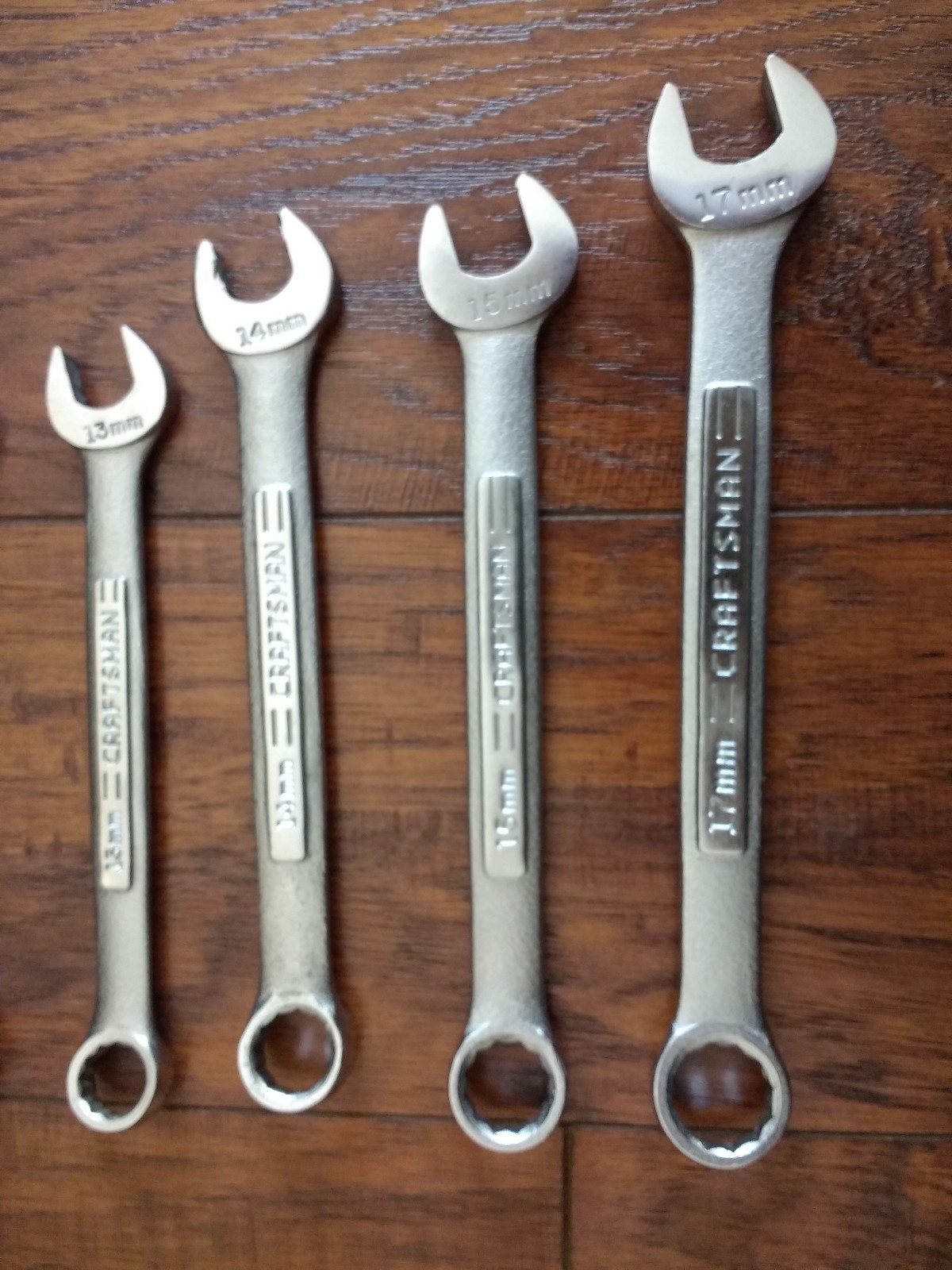 Craftsman 8 Pc Wrenches METRIC 9mm-17mm Made in the USA