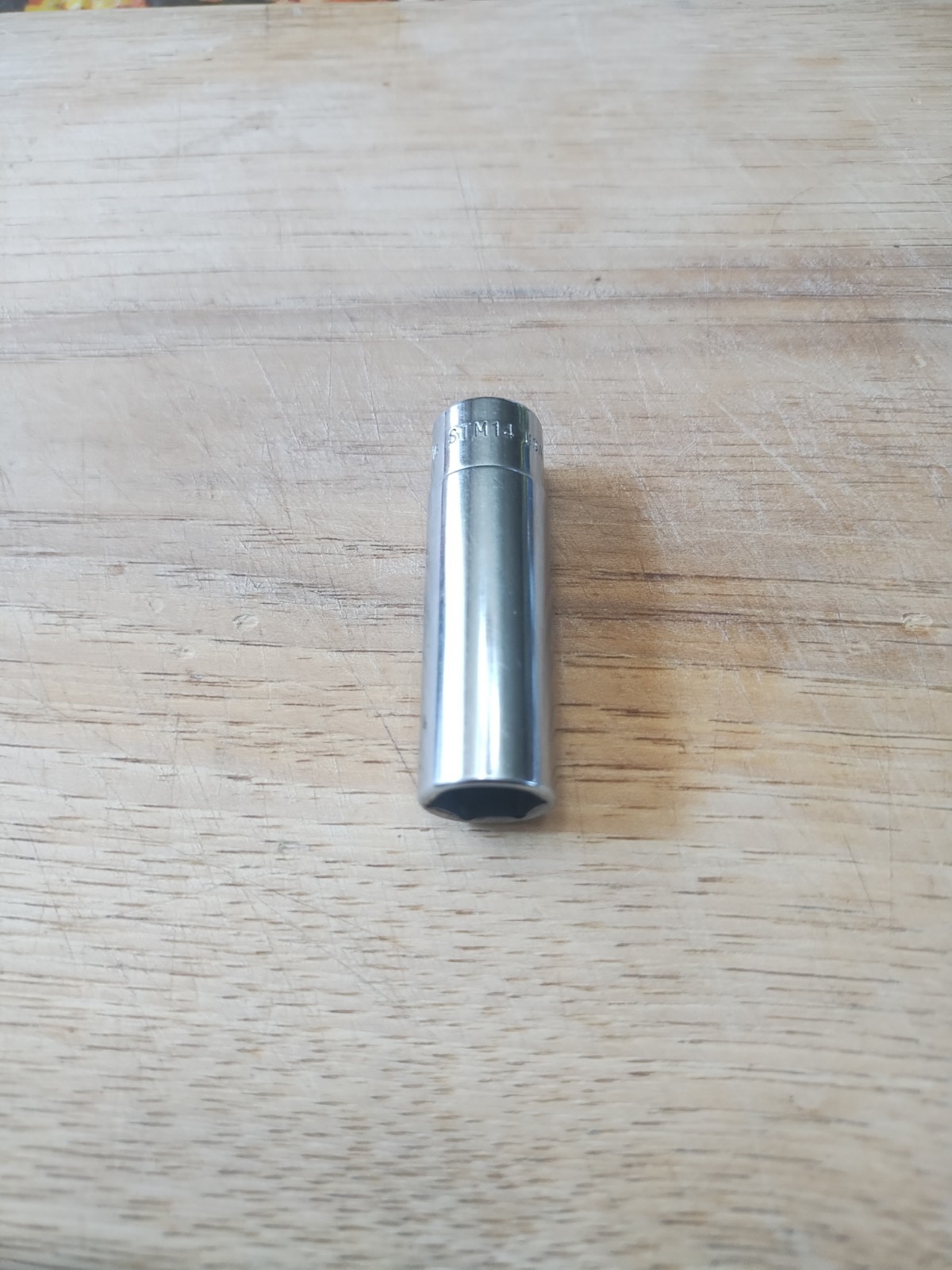 Snap On 7/16″ Deep, 6 Point, 1/4″ Drive Socket. Part # STM14
