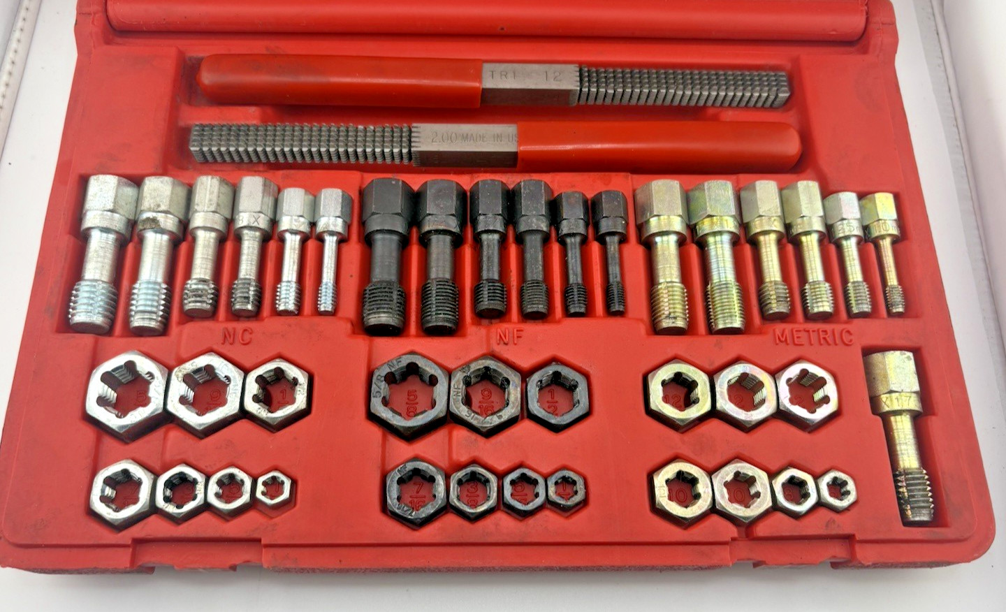 Matco Tools Thread Restoring Tap & Die Kit TR43K