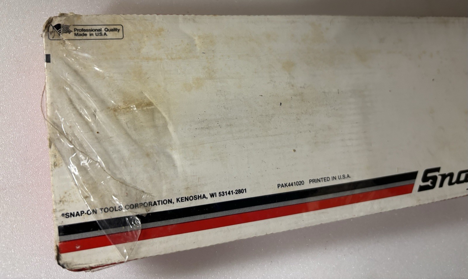 Rare Sealed New Snap On SPB704 4pc Black Hard Handle Prybar Set Nos