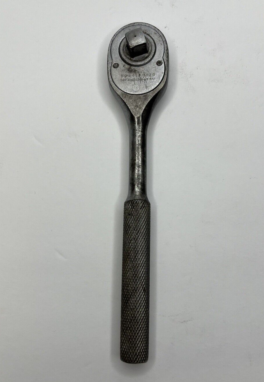 Vintage Proto Los Angeles 5249 3/8″ PearHead Ratchet USA 7″ Long Los Angeles VTG