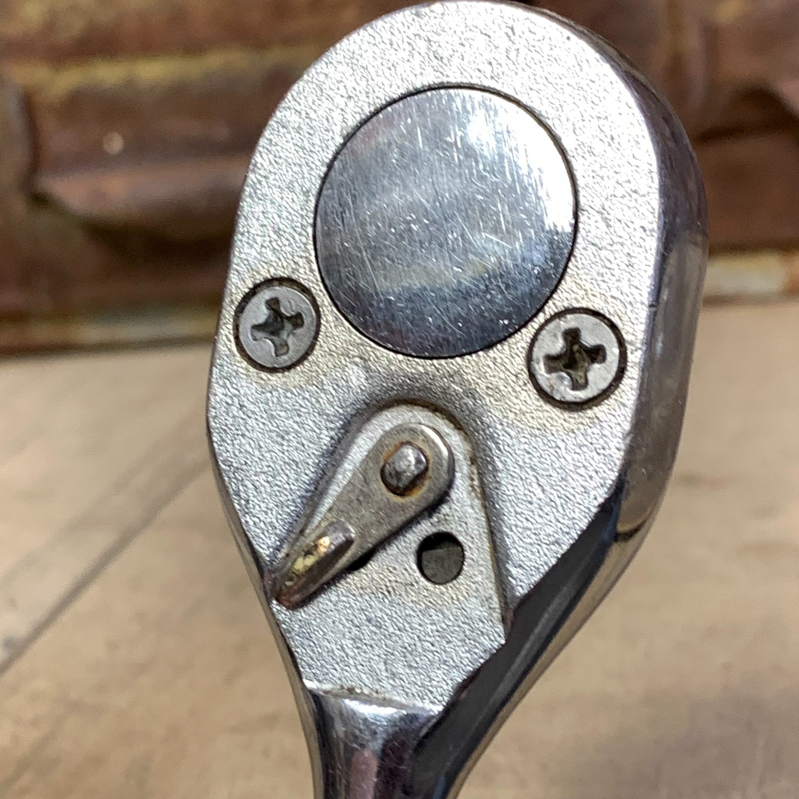 Nice – PROTO 5249 3/8″ drive ratchet & 3 Sockets & 1 Crows Foot – vintage
