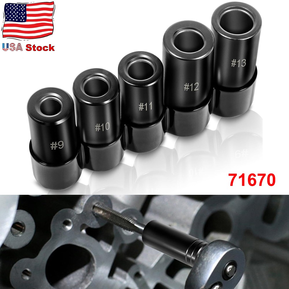 71670 Large Tap Socket Set Fit 5/8″, 11/16″, 3/4″, 7/8″ & 1″ Taps 1/2″ Drive