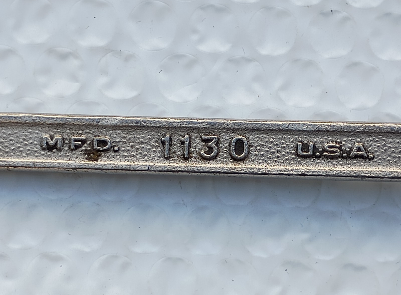 PLUMB 1130, 9/16″ x 5/8″ DOUBLE BOX WRENCH, 7.75″ LONG, OFFSET, 12 POINT.