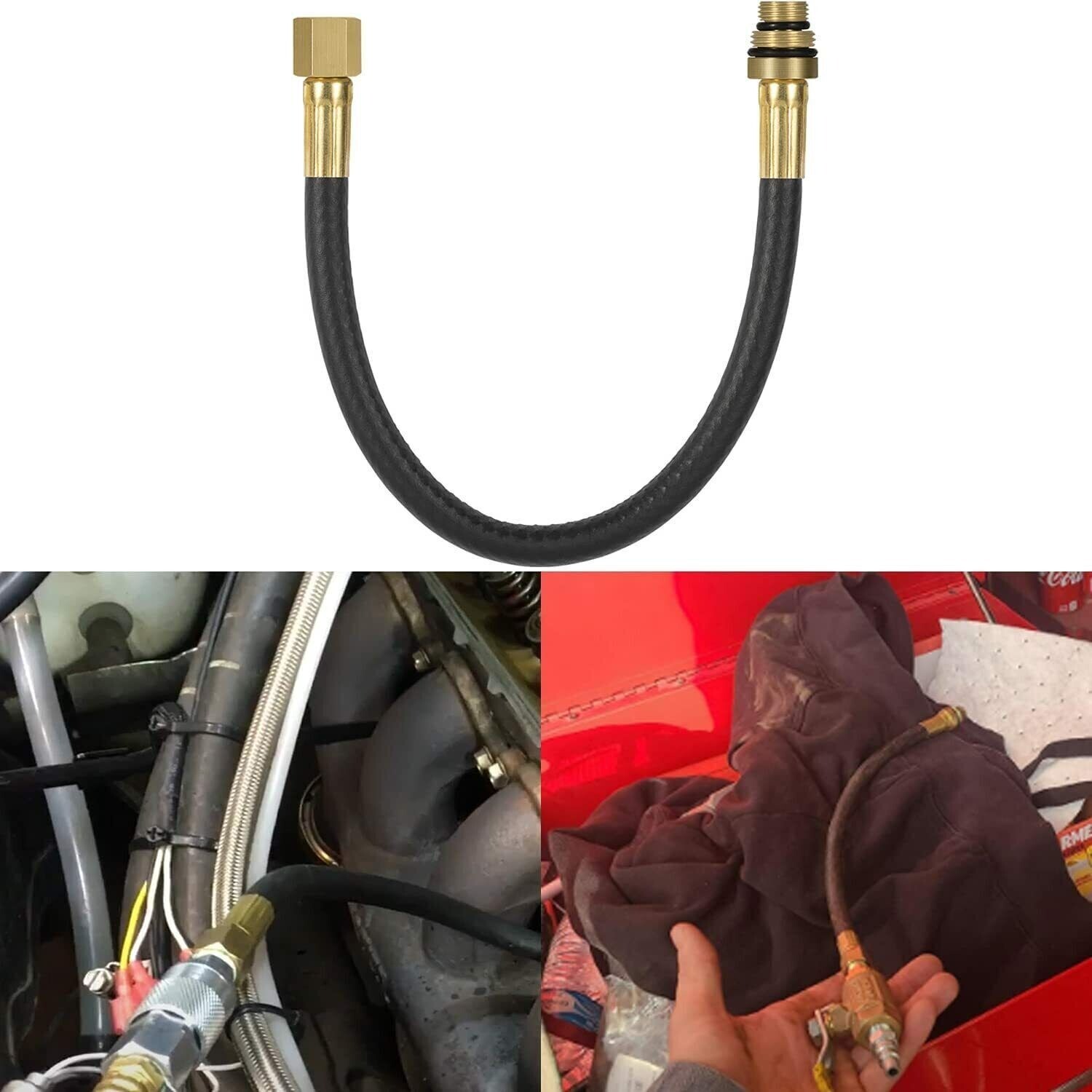 19700 Air Operated Valve Spring Holder 12″ Flexible Hose Power Hose Tool Holding