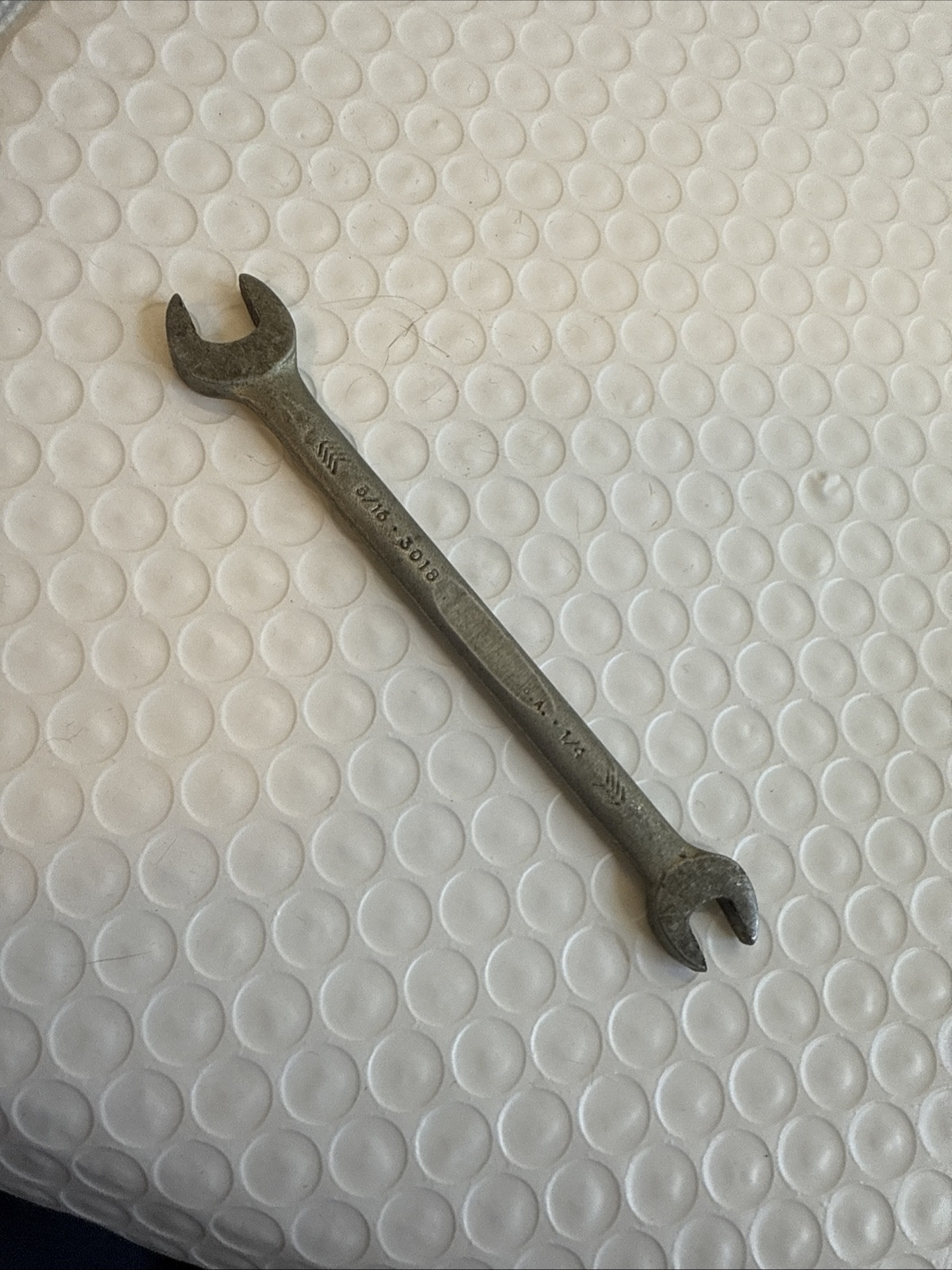 Proto Professional 1/4″ x 5/16″ Double Open End Wrench 3018 USA