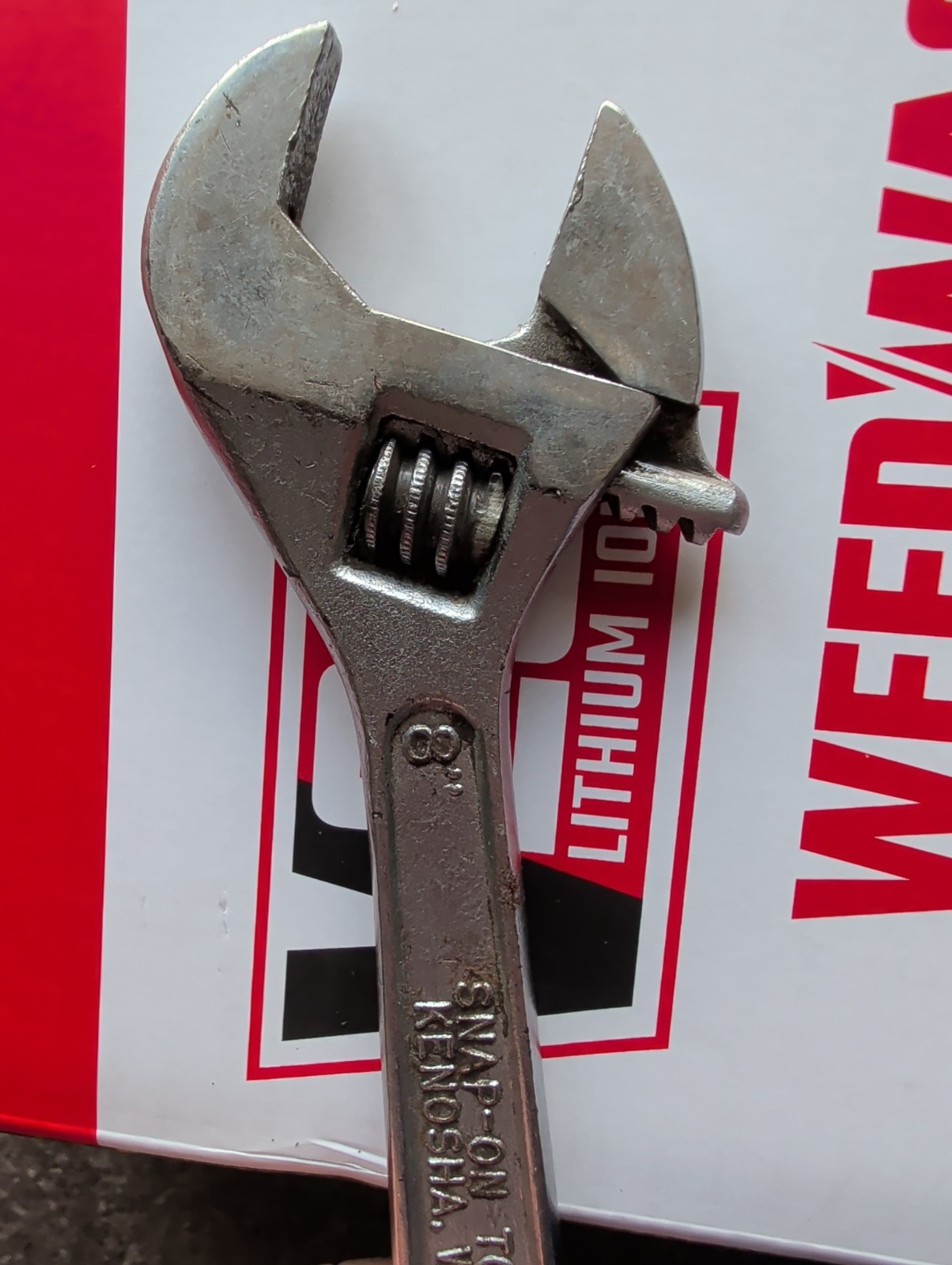 Vintage Blue Point Tools 8 Inch Crescent Adjustable Wrench made in Kenosha USA