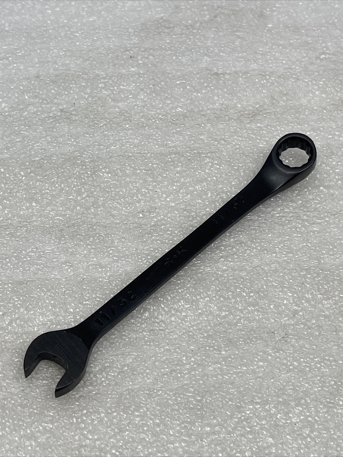 11/32” SK Tools 38291 SAE Combination Wrench, 12 Point, Black Oxide, New, USA