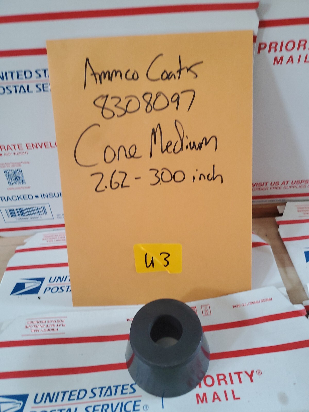 AMMCO COATS 8308097 CONE MEDIUM 2.62- 3.00 INCH NEW , U3