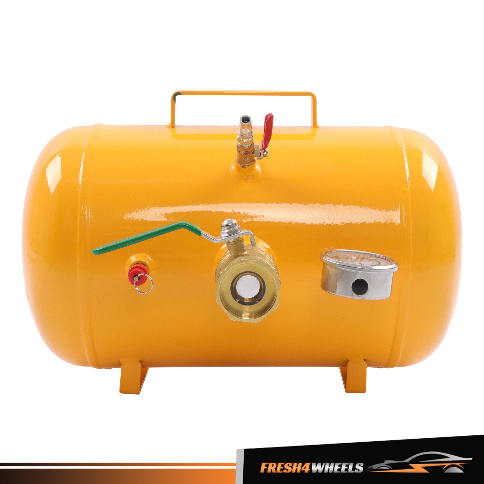 5 Gallon Air Tire Bead Seater – 145PSI Blaster Tool Seating Inflator Yellow