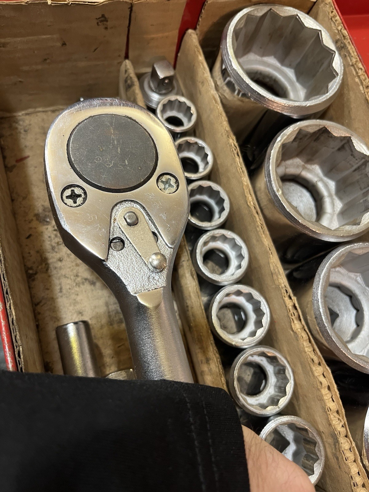 Proto 3/4” Socket Set 29 pcs In Metal Case