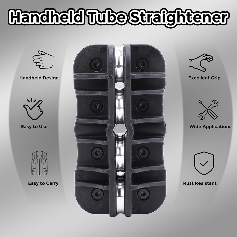 Handheld Tubing Straightener Brake Tool for Stainless Steel Copper Aluminum Tube