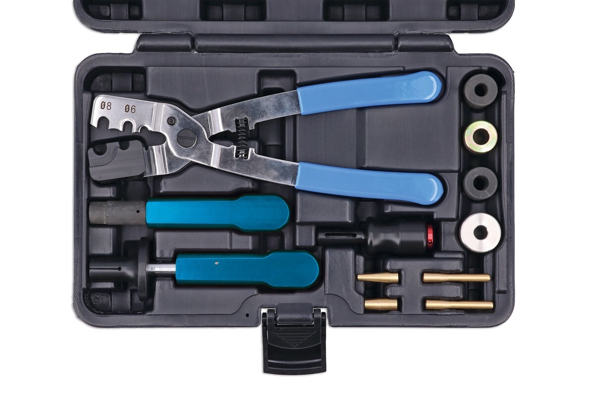 Laser Tools 9095 Fuel Injector Seal Remover & Installer Seal Plier & Rings Set