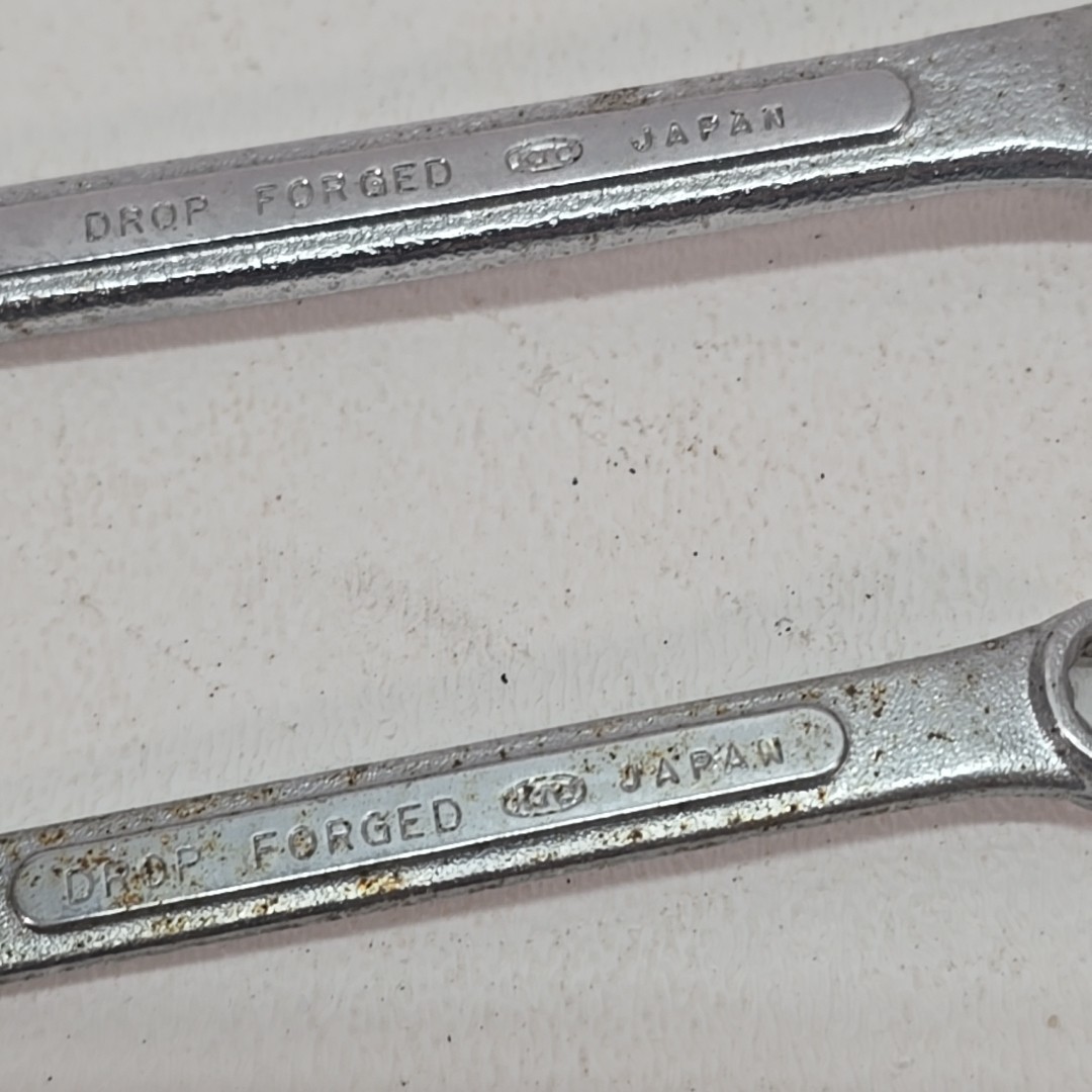 2 Fuller Japan KTC Combination Metric Wrenches 12 Point 10mm & 7mm