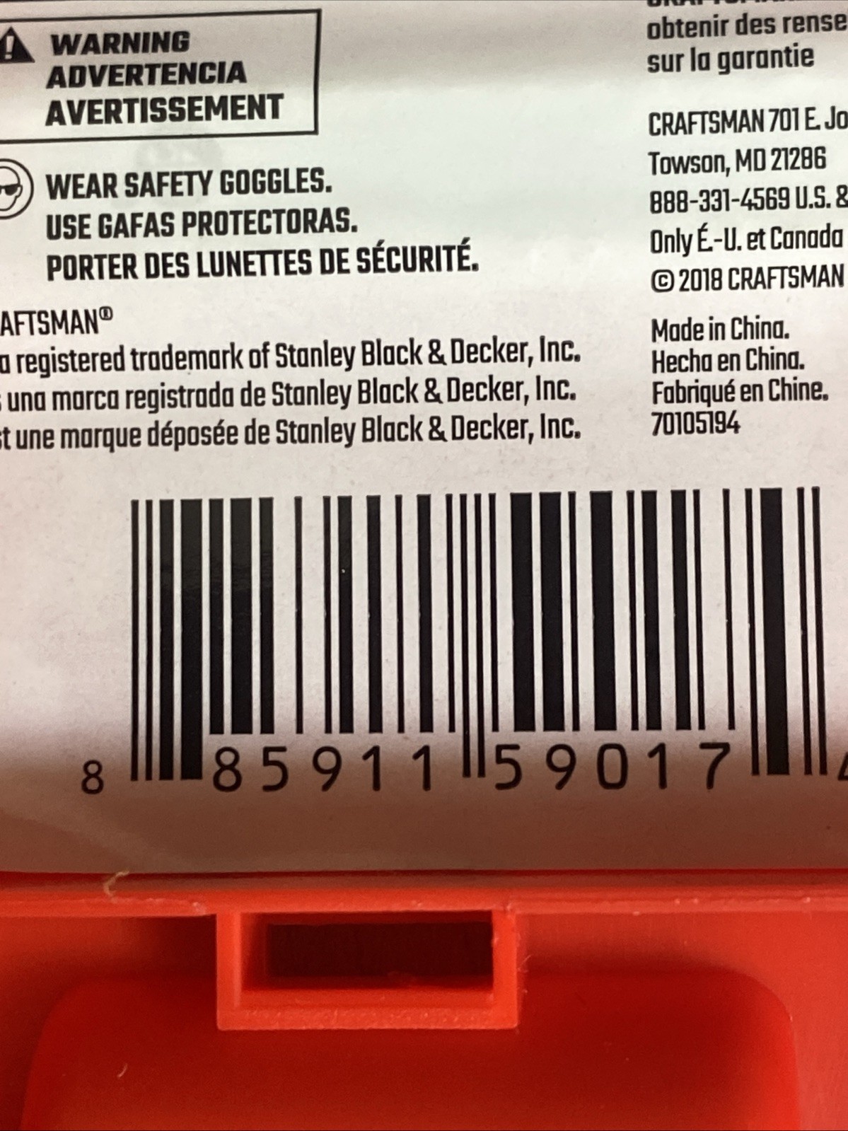 CRAFTSMAN Metric 6 Pc Hex Bit Socket Set 3/8″ Drive 34448 Allen Hex Set