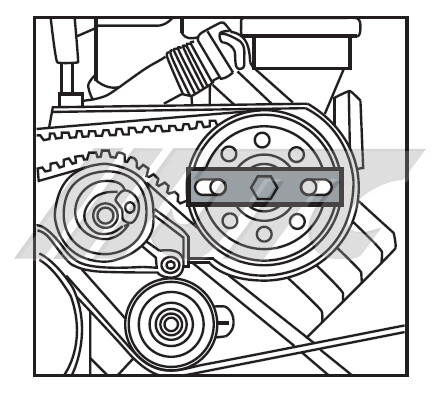 JTC-6789 Volkswagen Audi CAMSHAFT SPROCKET PULLER (2.7/ 3.0) T10320