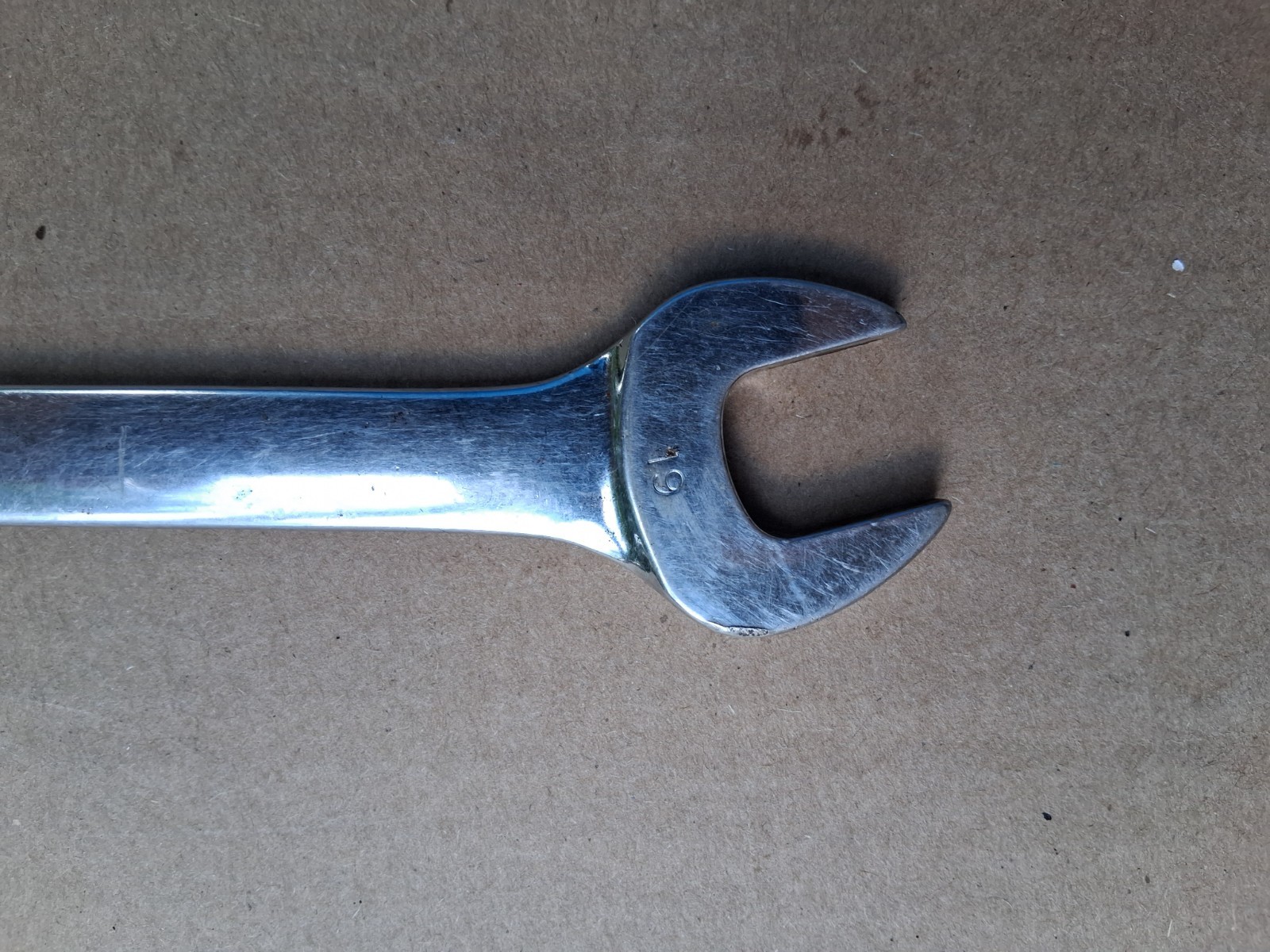 SNAP-ON 19MM COMBINATION WRENCH OEXM190 METRIC TOOL FLANK DRIVE 12 POINT 🇺🇸