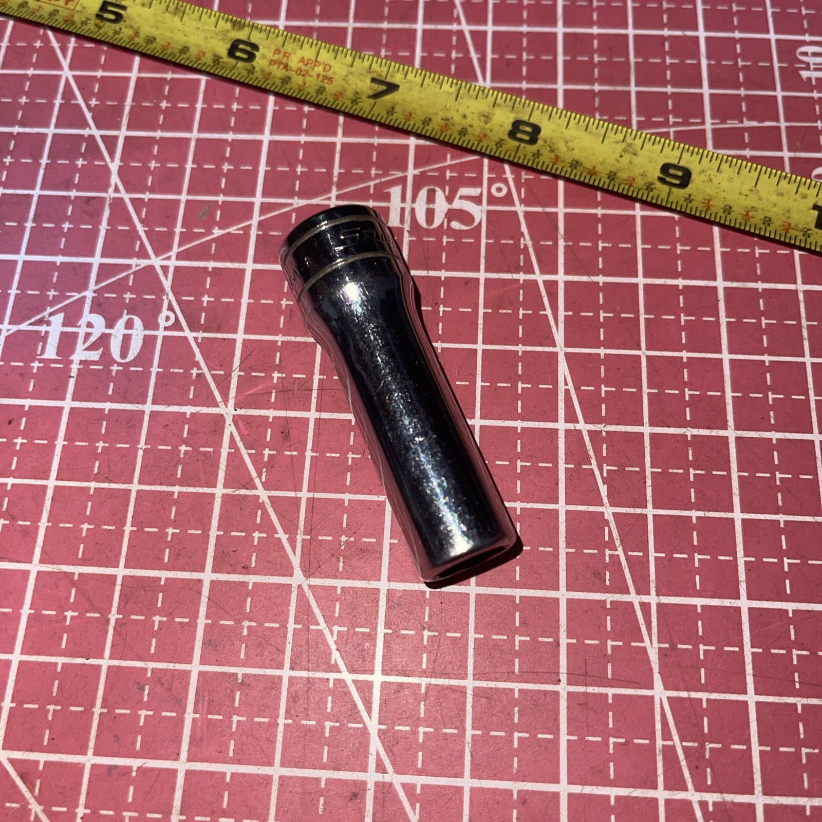 Snap on USA SFS121 3/8 In SAE 3/8″ Drive 6 Point Deep Socket SFS-121 Nice !!!