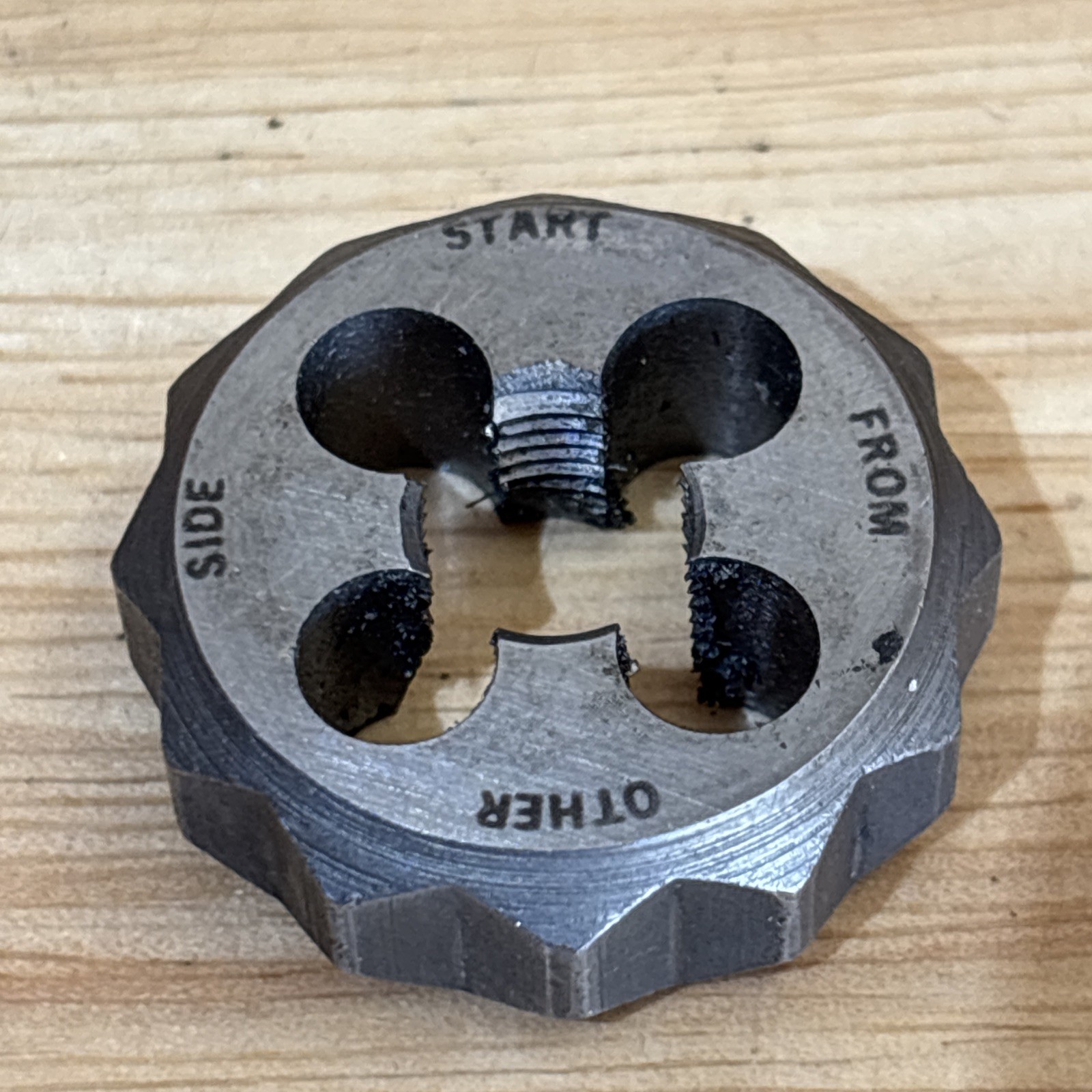 Snap On 1/8-27 1/8″ NPT Die Double Hex From Set TD2425 USA READ!